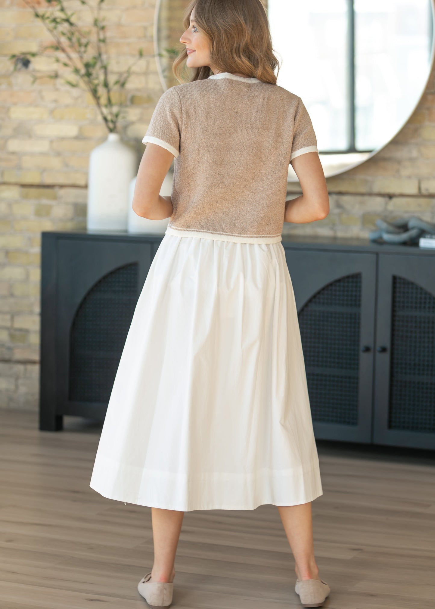 SAGE THE LABEL® Lily Pond Midi Skirt