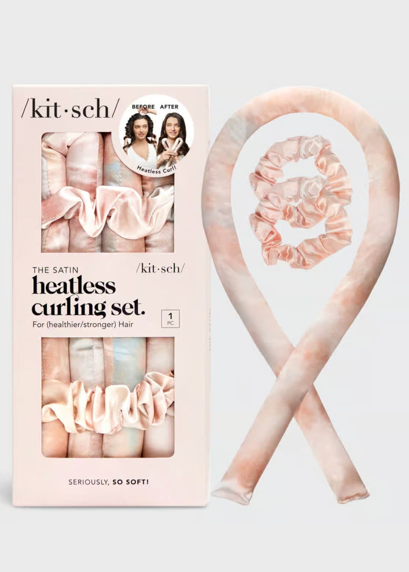 Kitsch™ Satin Heatless Curling Set