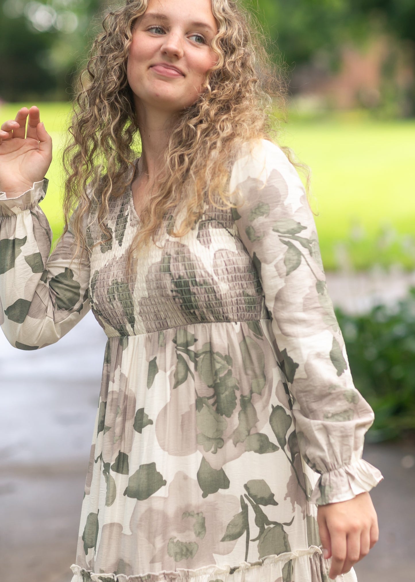September Long Sleeve Maxi Dress - FINAL SALE