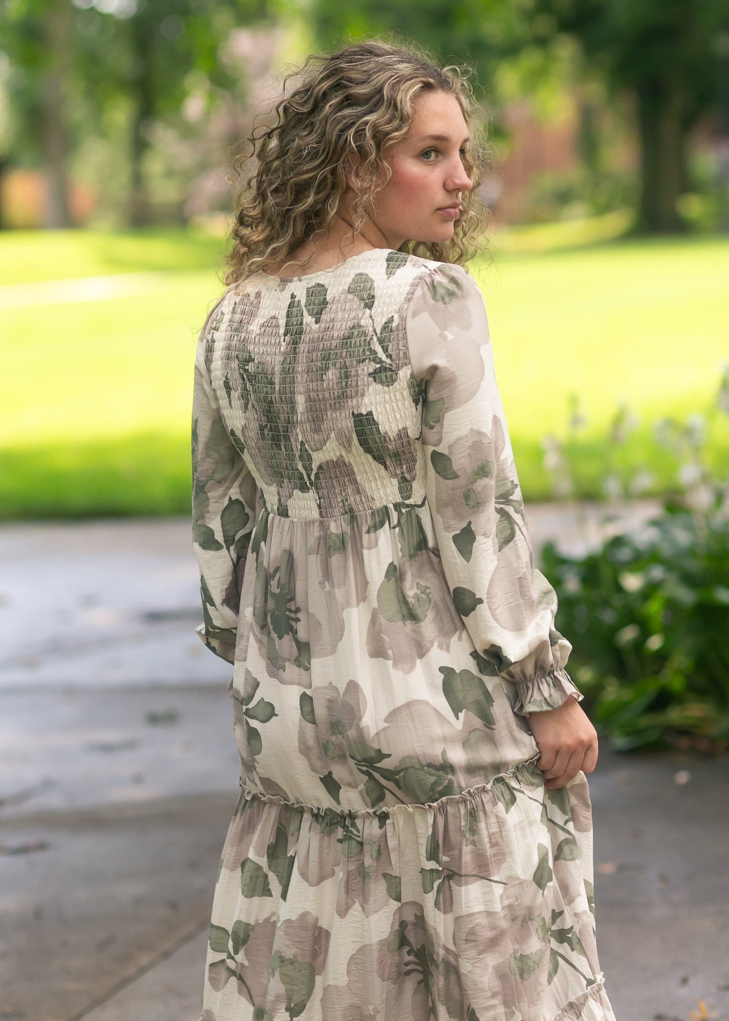 September Long Sleeve Maxi Dress - FINAL SALE