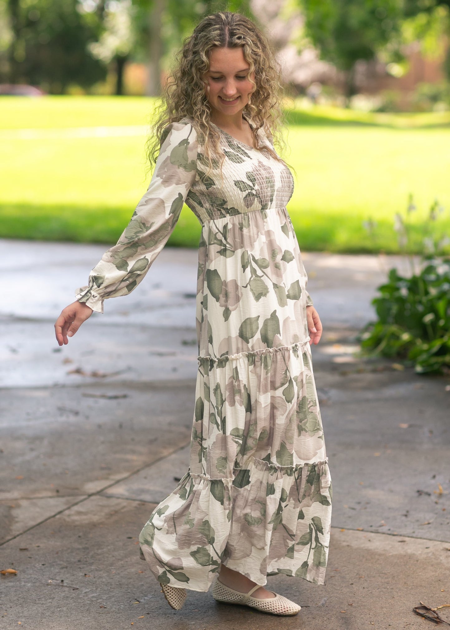 September Long Sleeve Maxi Dress - FINAL SALE