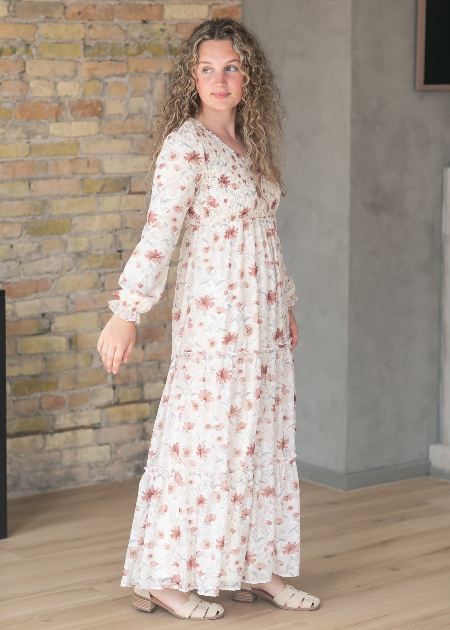 September Long Sleeve Maxi Dress - FINAL SALE