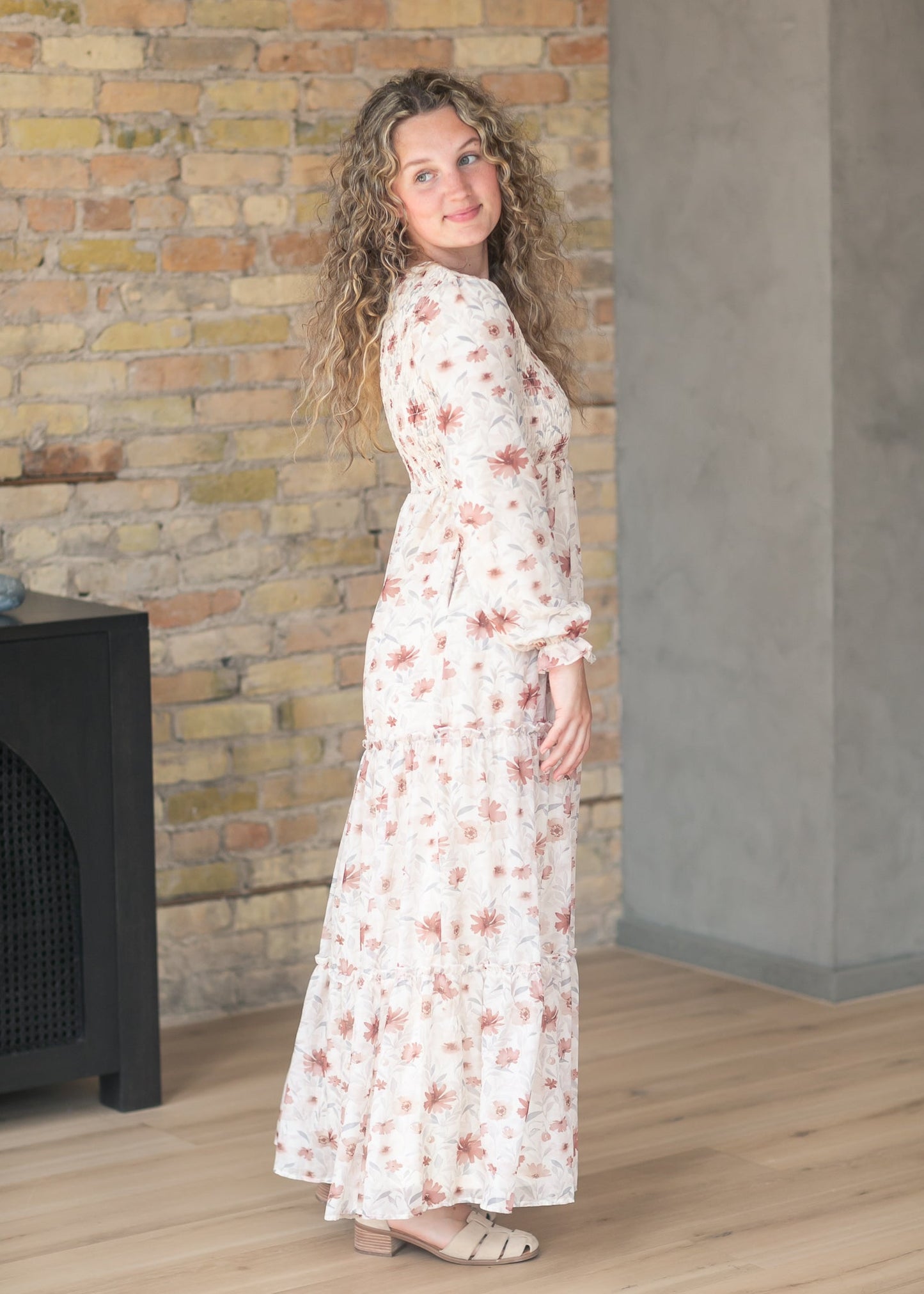 September Long Sleeve Maxi Dress - FINAL SALE