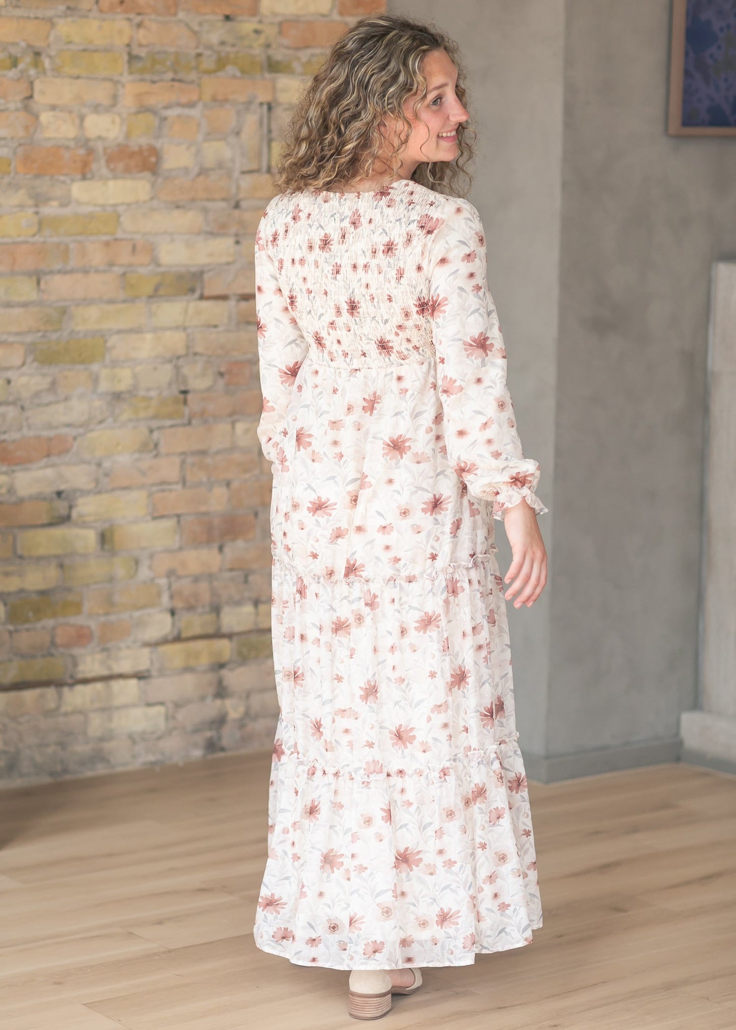 September Long Sleeve Maxi Dress - FINAL SALE