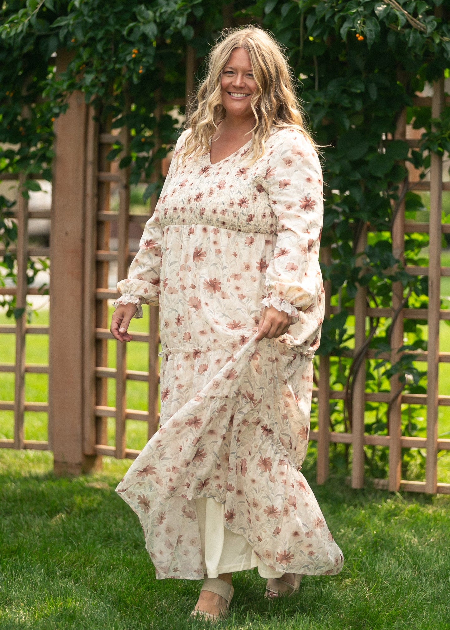 September Long Sleeve Maxi Dress - FINAL SALE