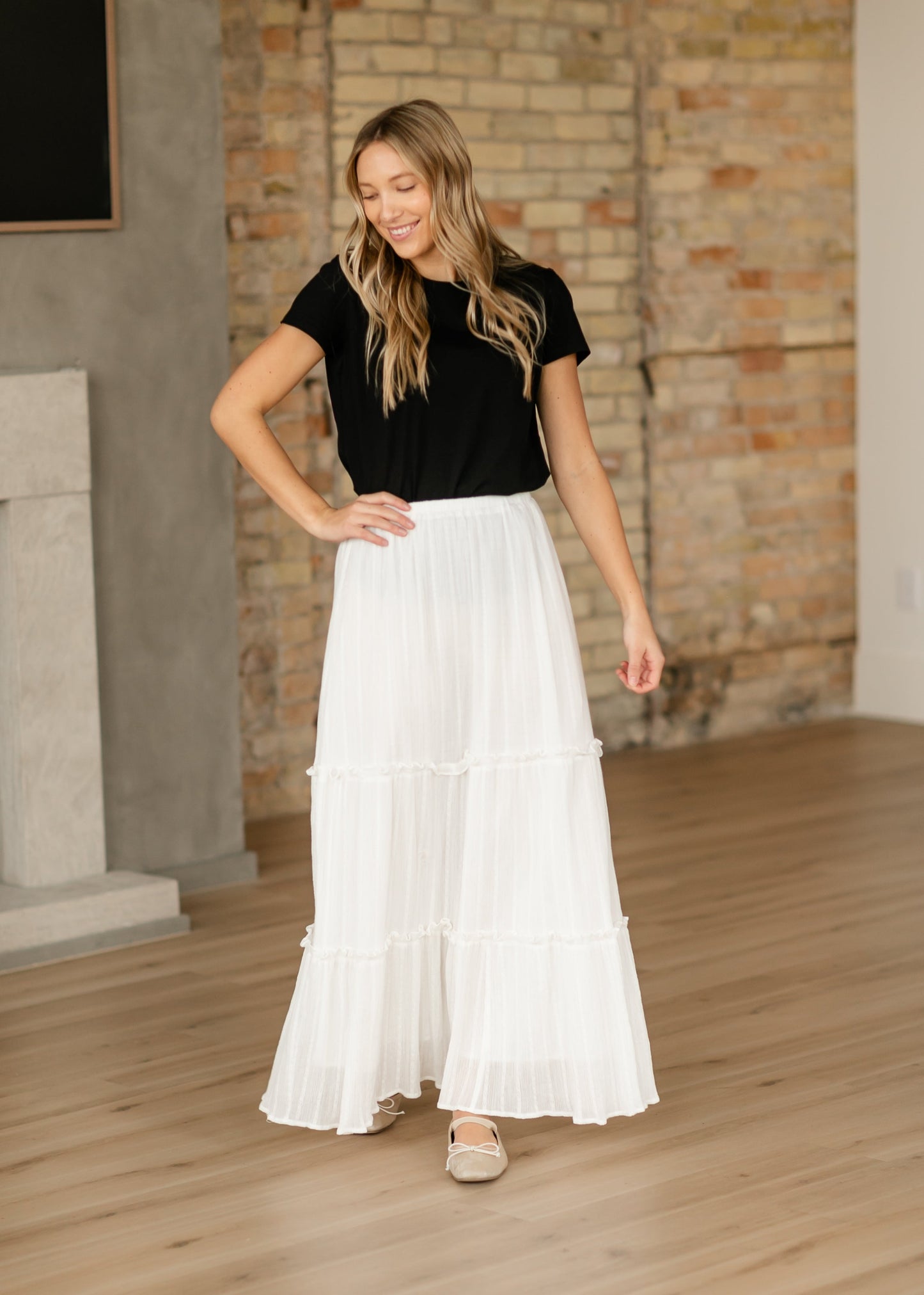 Serena Cotton Gauze Maxi Skirt - FINAL SALE