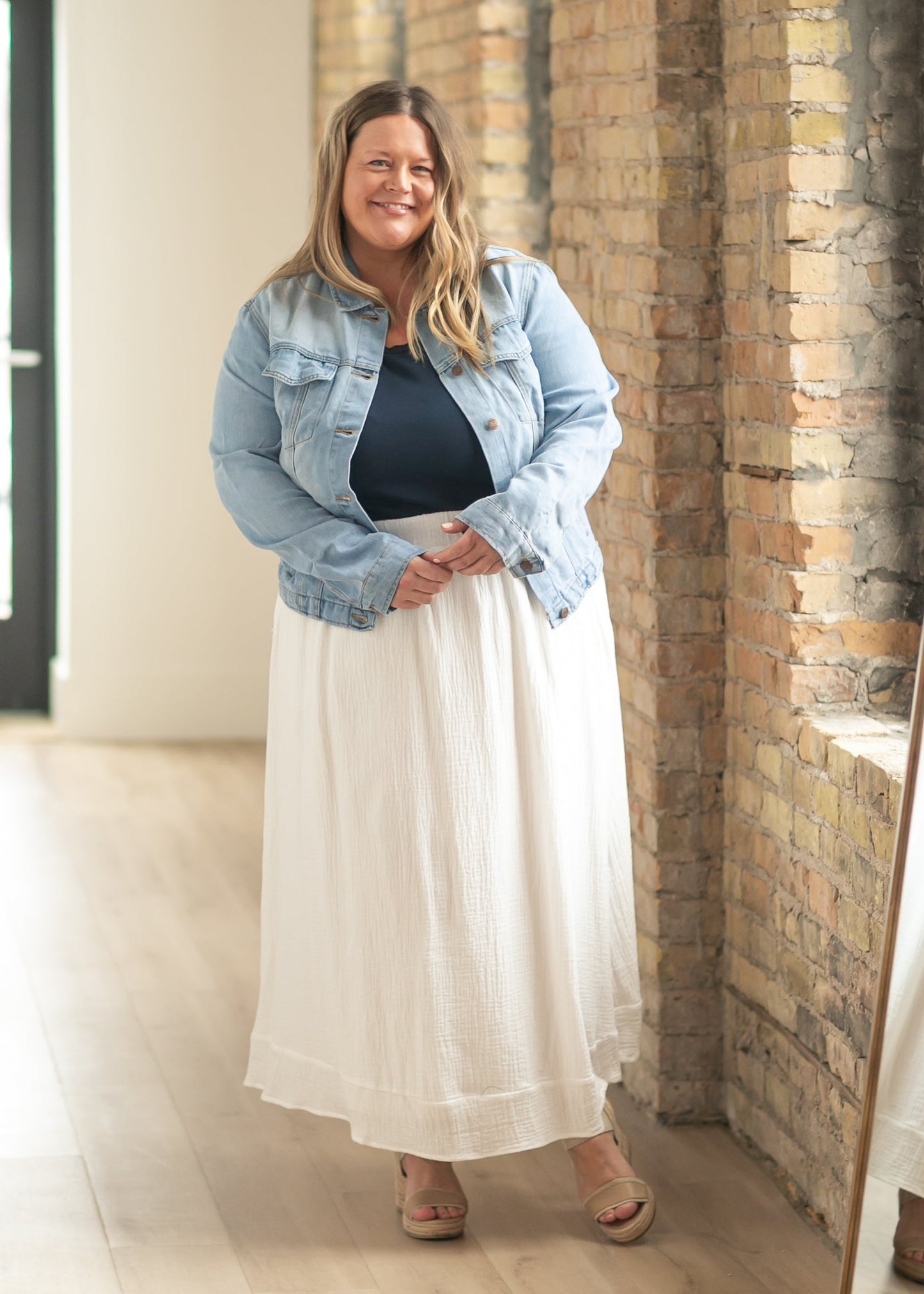 Shea Light Wash Lightweight Denim Jacket