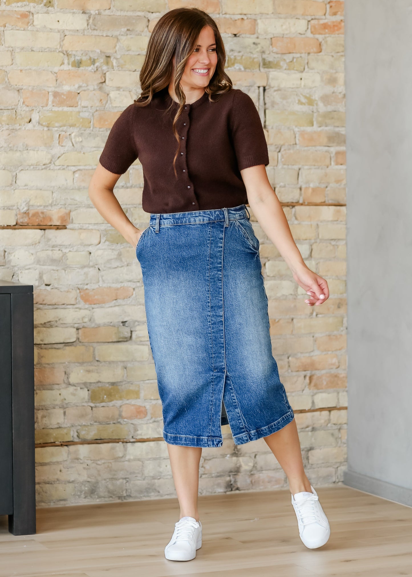 Short Sleeve Button Cardigan - FINAL SALE
