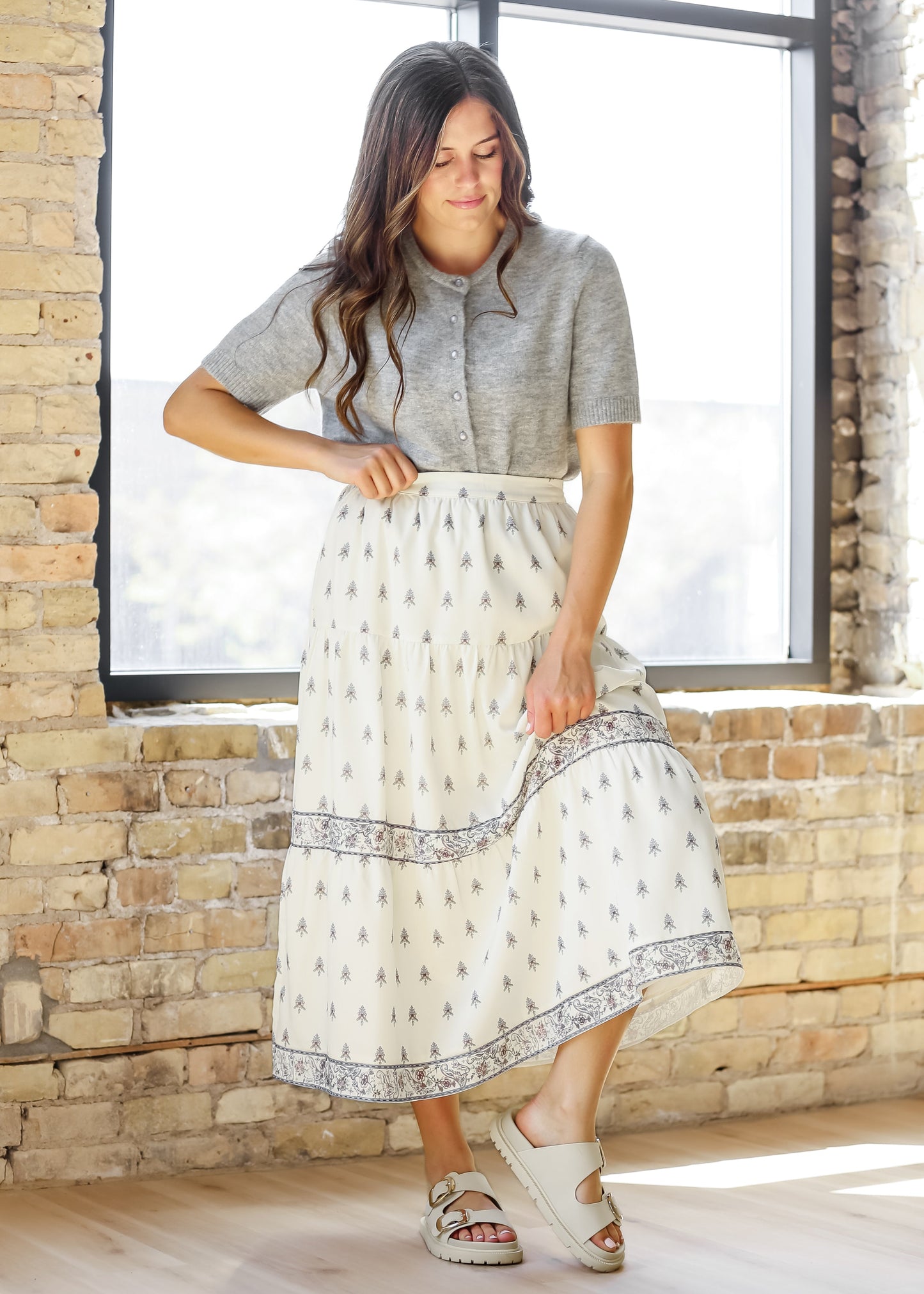 Short Sleeve Button Cardigan - FINAL SALE