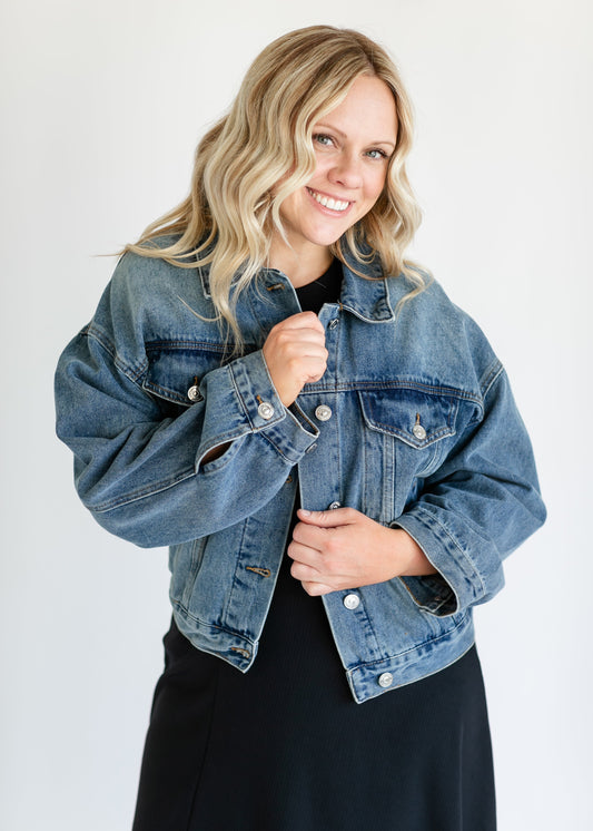 Sienna Washed Denim Jacket - FINAL SALE