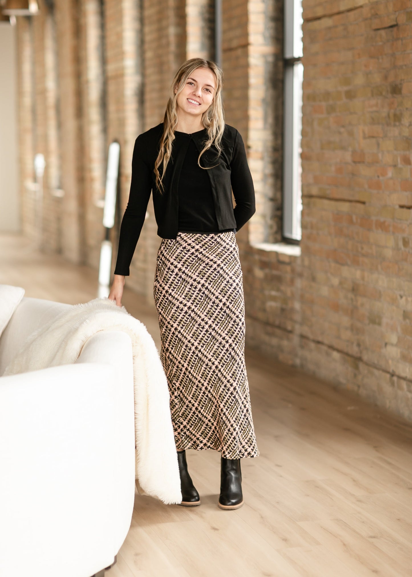 Single Button Lightweight Knit Cardigan - FINAL SALE