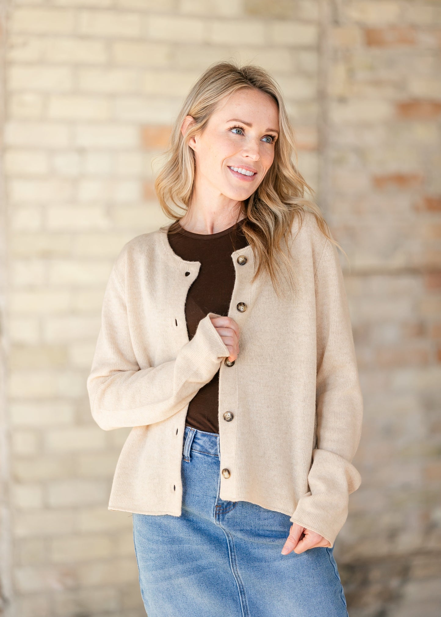 Sleeveless Knit Brown Top - FINAl SALE