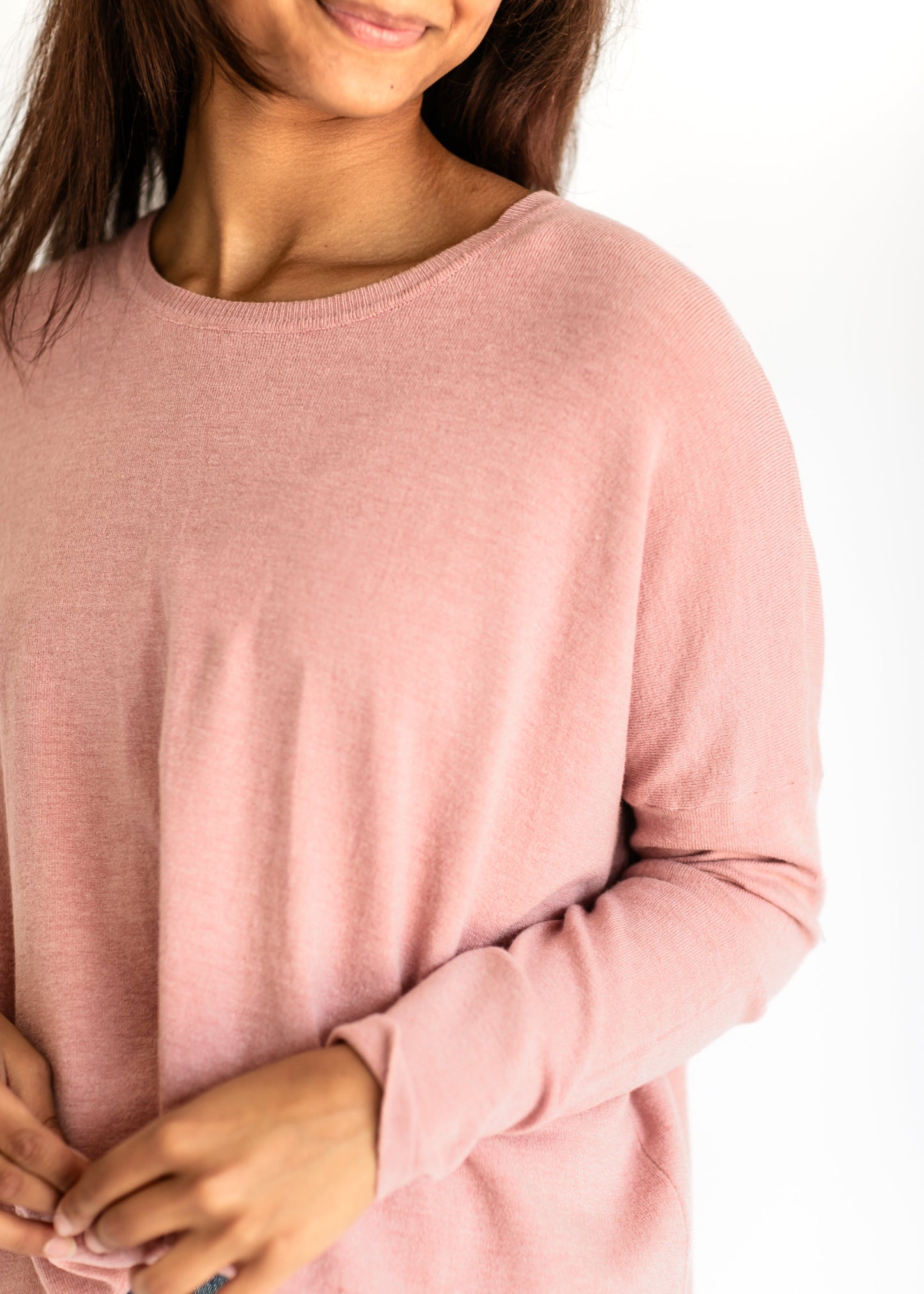 Soft Touch Drop Shoulder Sweater - FINAL SALE