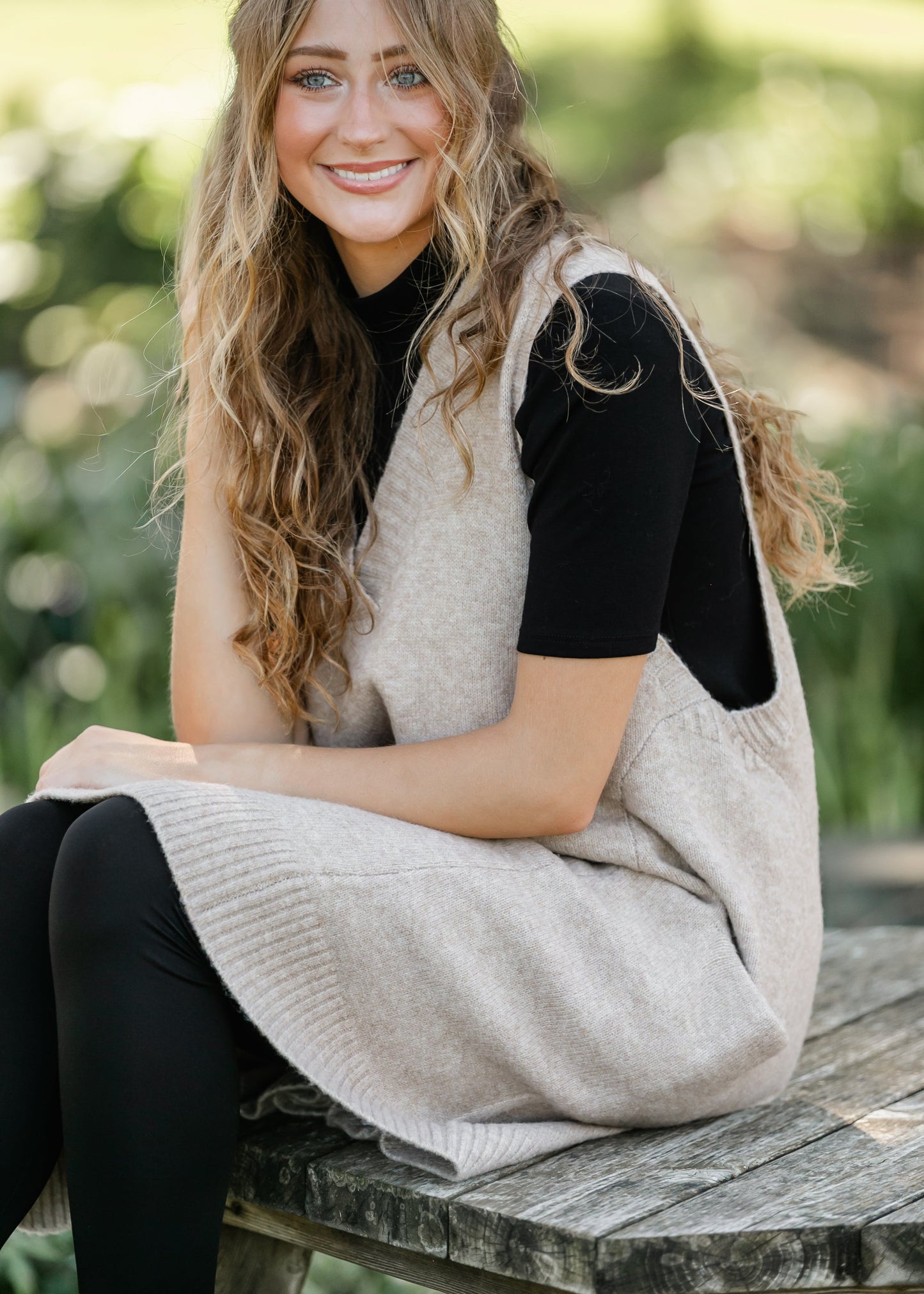Soft Touch V-neck Sweater Dress