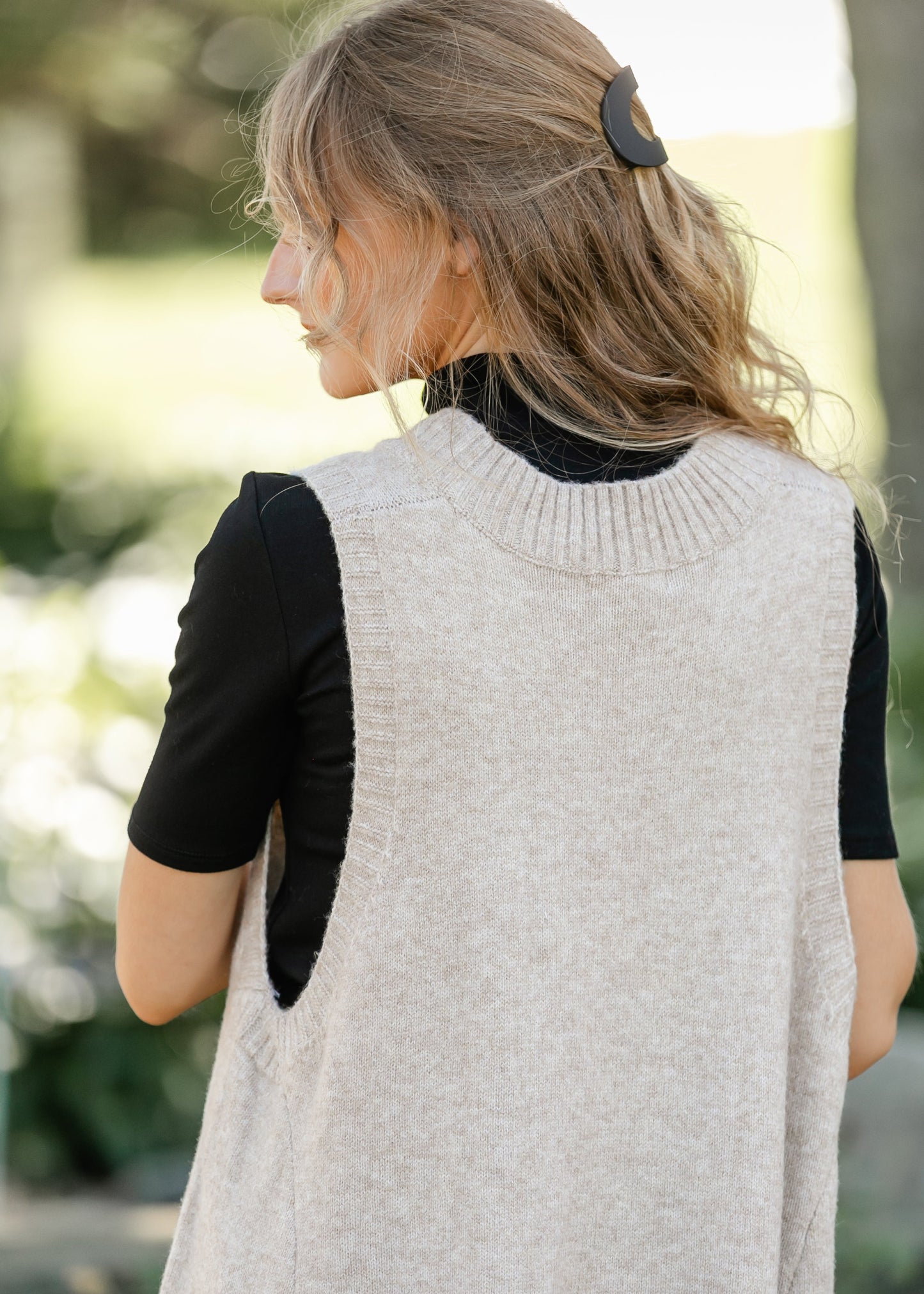 Soft Touch V-neck Sweater Dress