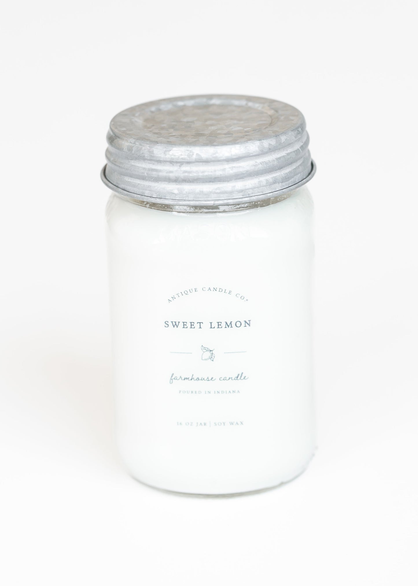Soy Wax Mason Jar Candle 16oz - FINAL SALE