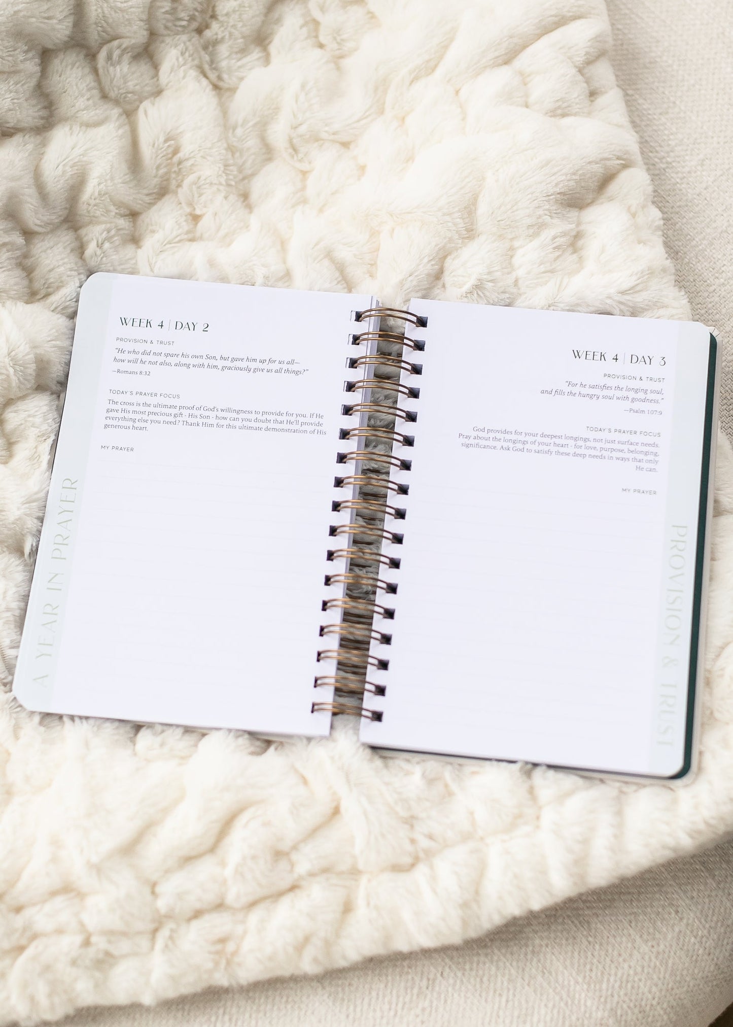 Spiral Bible™ A Year In Prayer: A Journey of Daily Prayer and Reflection