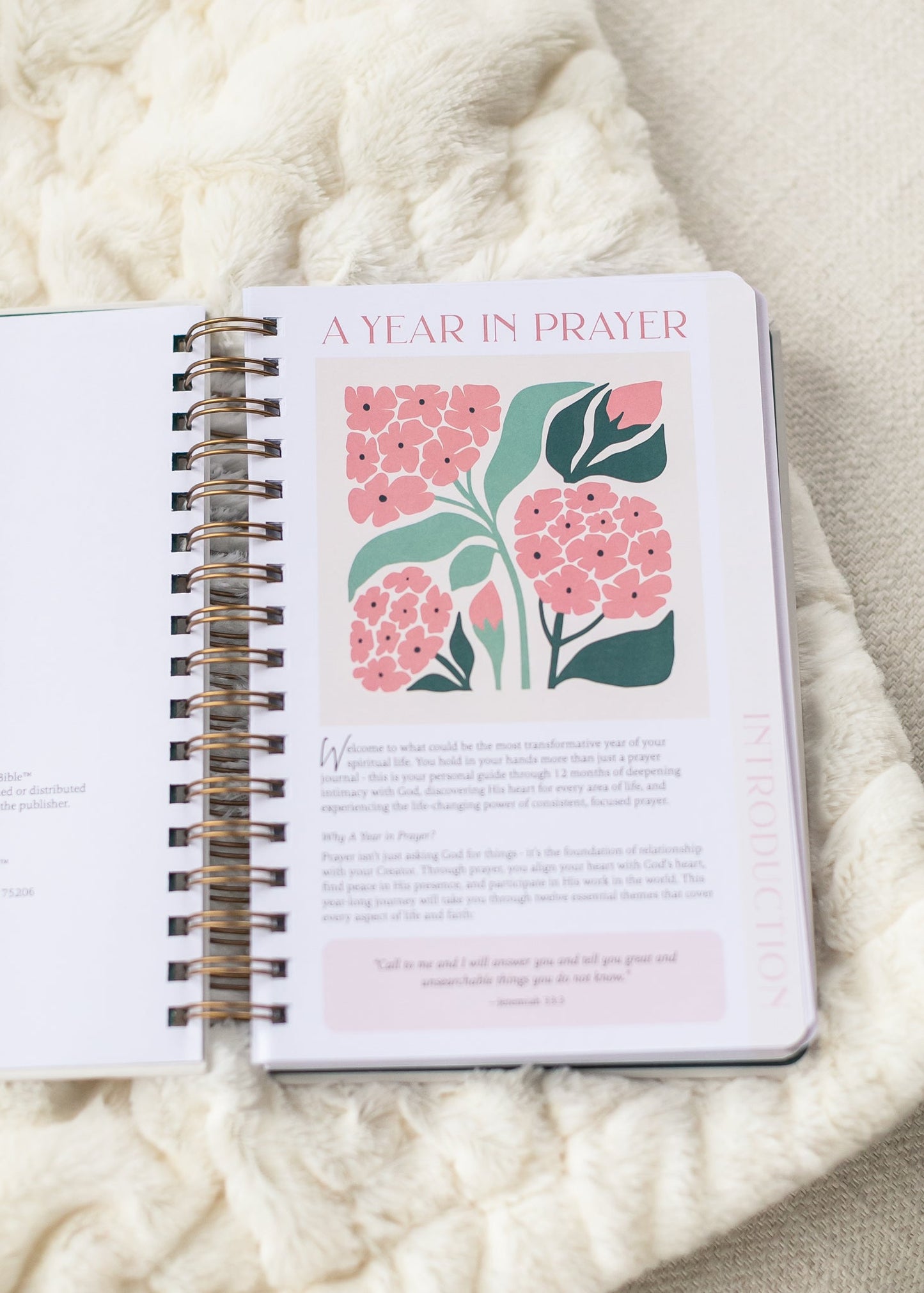 Spiral Bible™ A Year In Prayer: A Journey of Daily Prayer and Reflection