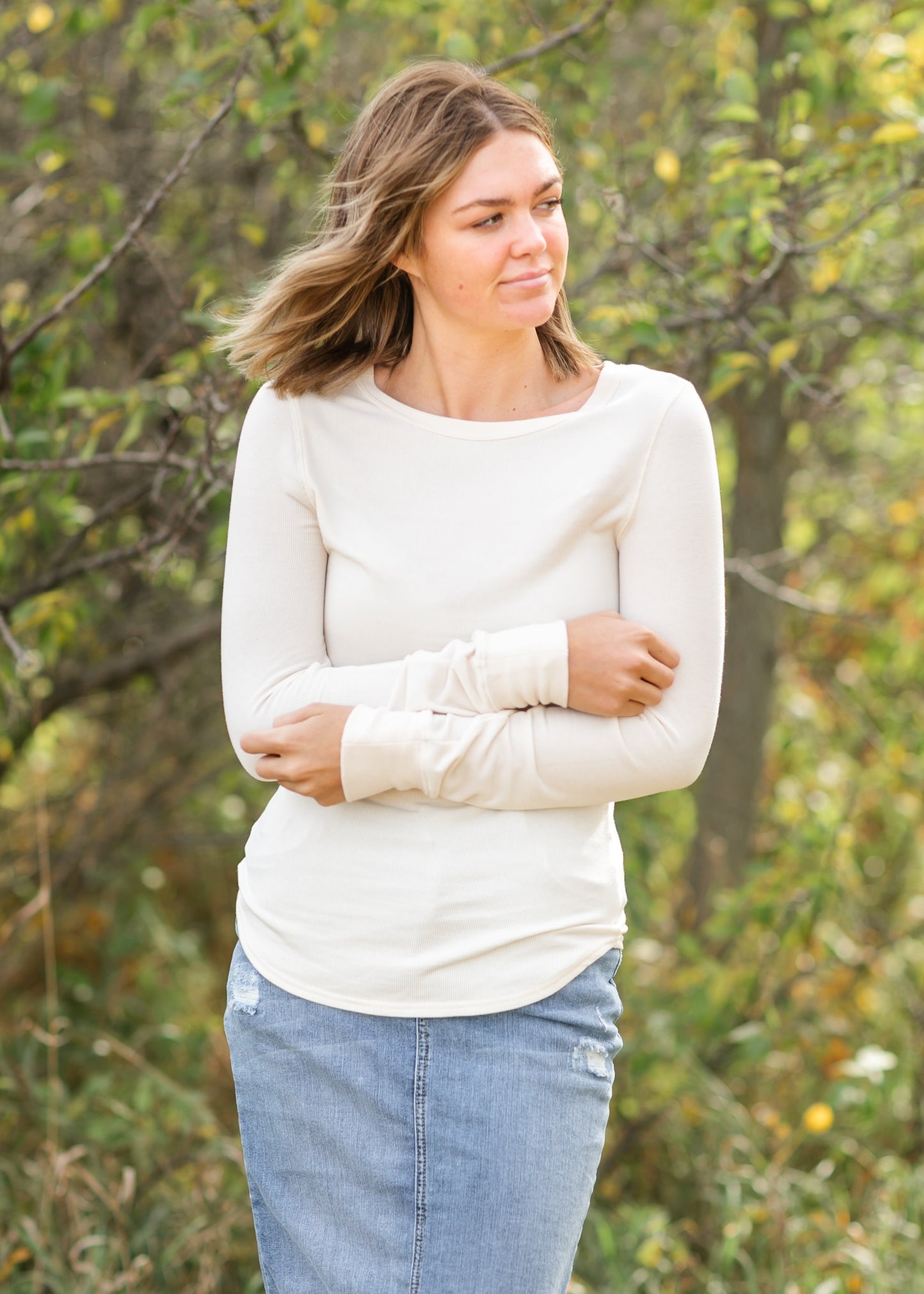 Stacy Knit Crewneck Top - FINAL SALE