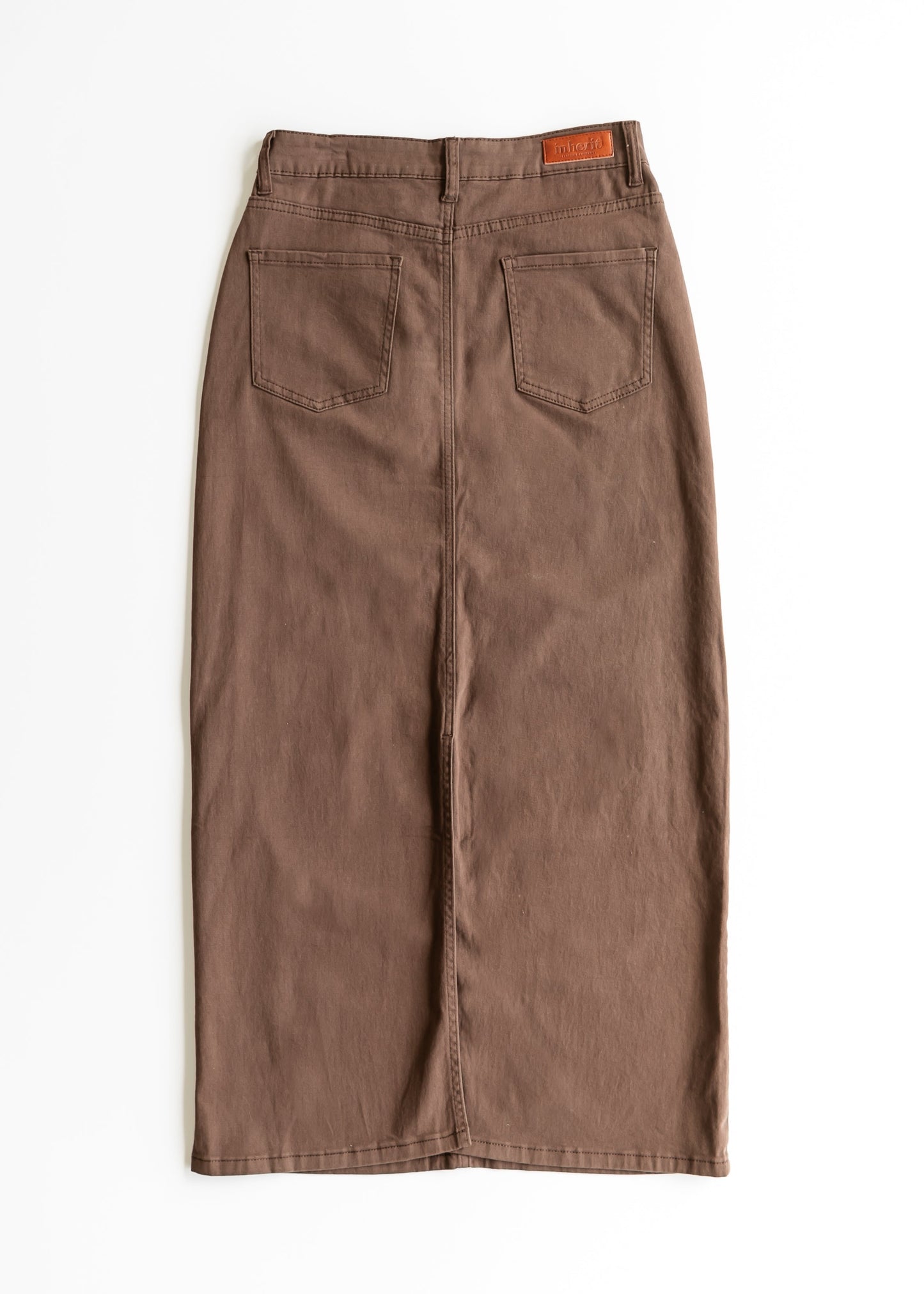 Stella Brownstone Denim Maxi Skirt - FINAL SALE