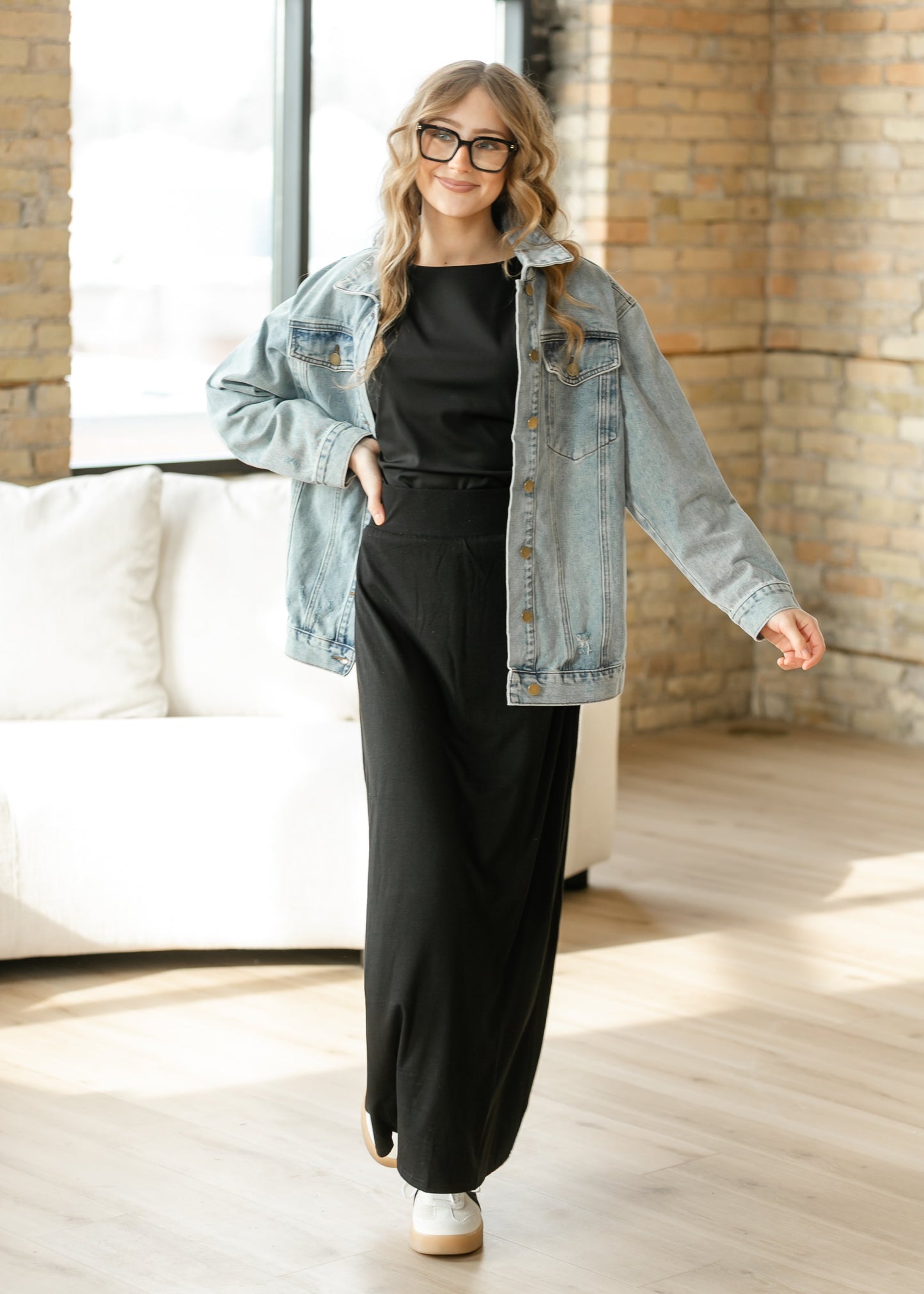 Steve Madden® Adair Black Knit Top - FINAL SALE