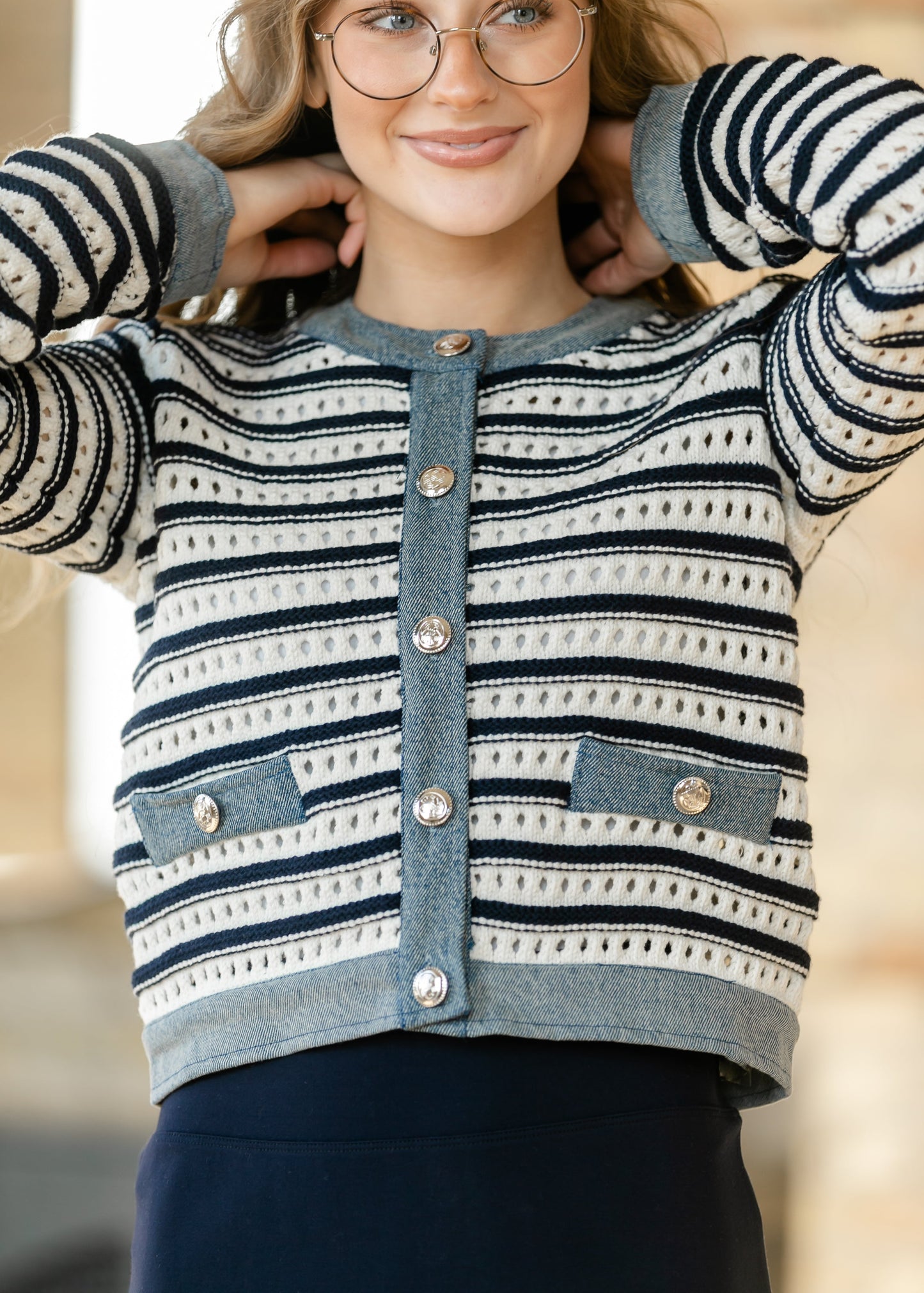 Steve Madden® Casette Sweater Cardigan