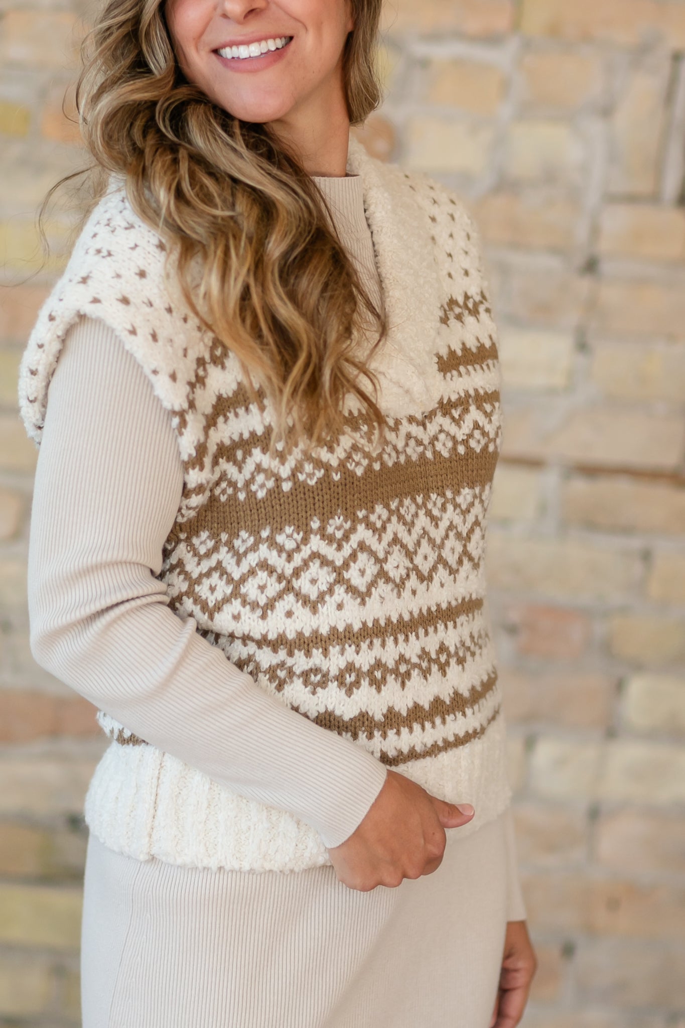 Steve Madden® Paulie Sweater Vest - FINAL SALE