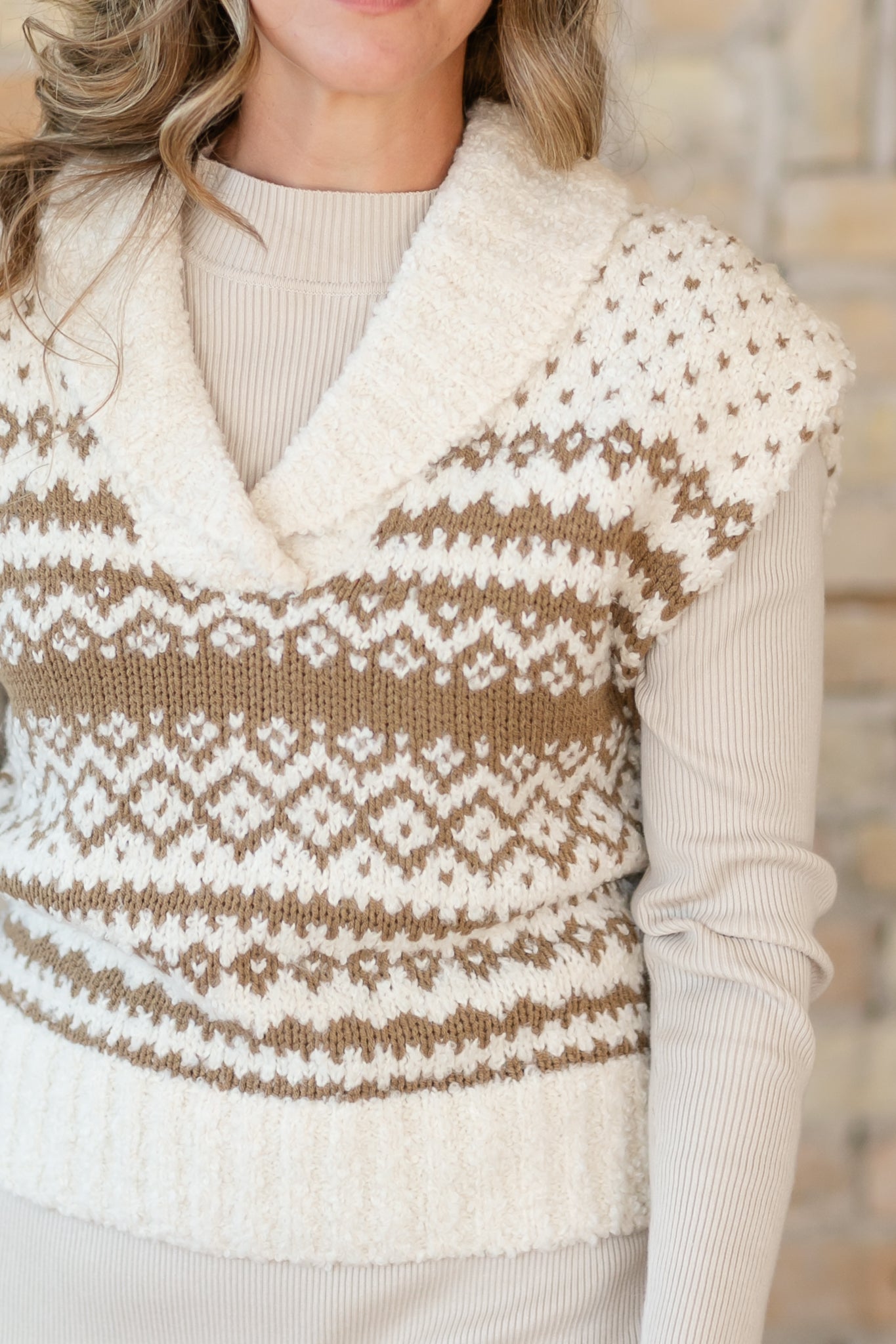 Steve Madden® Paulie Sweater Vest - FINAL SALE