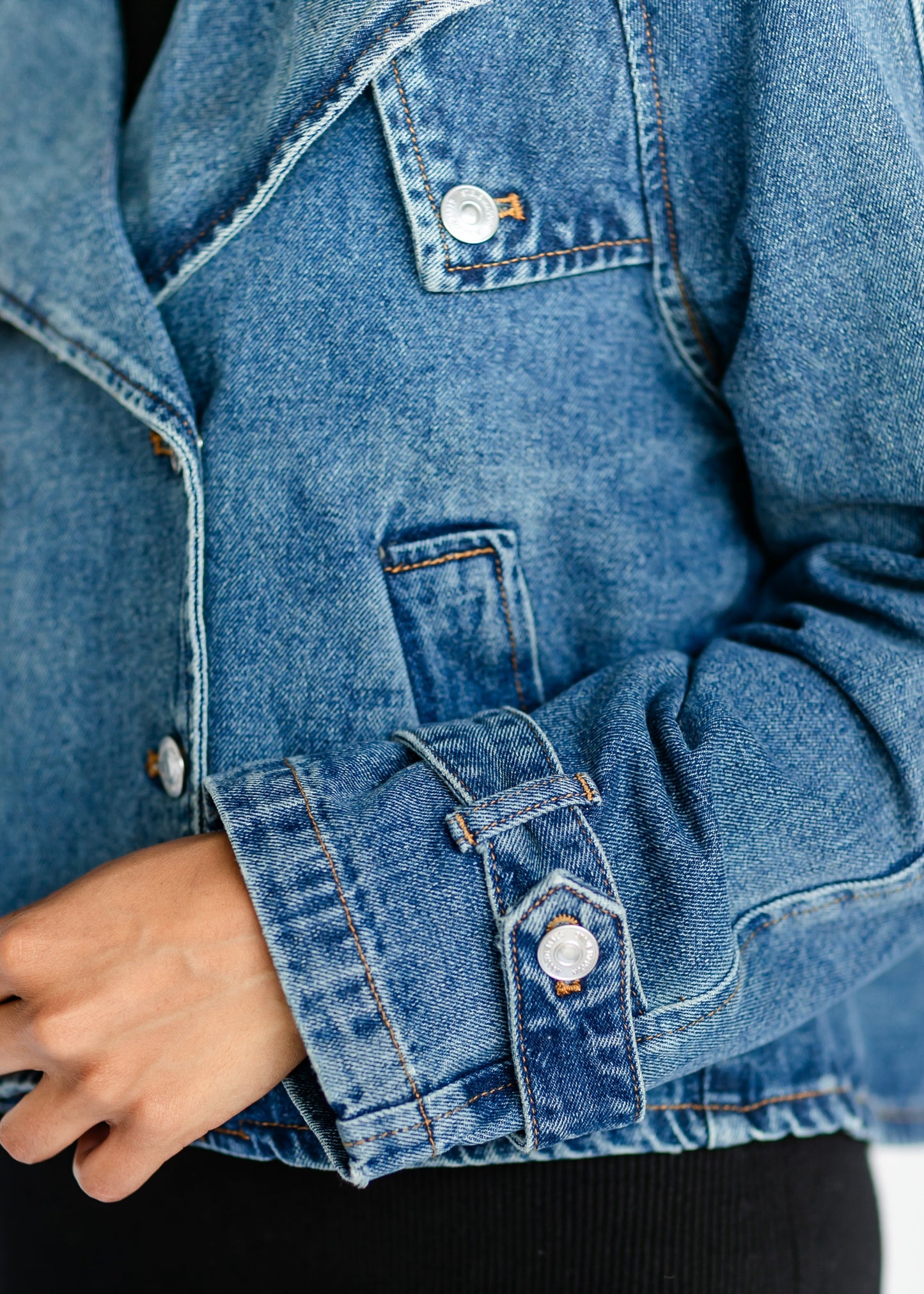 Steve Madden® Sirus Denim Trench Coat - FINAL SALE