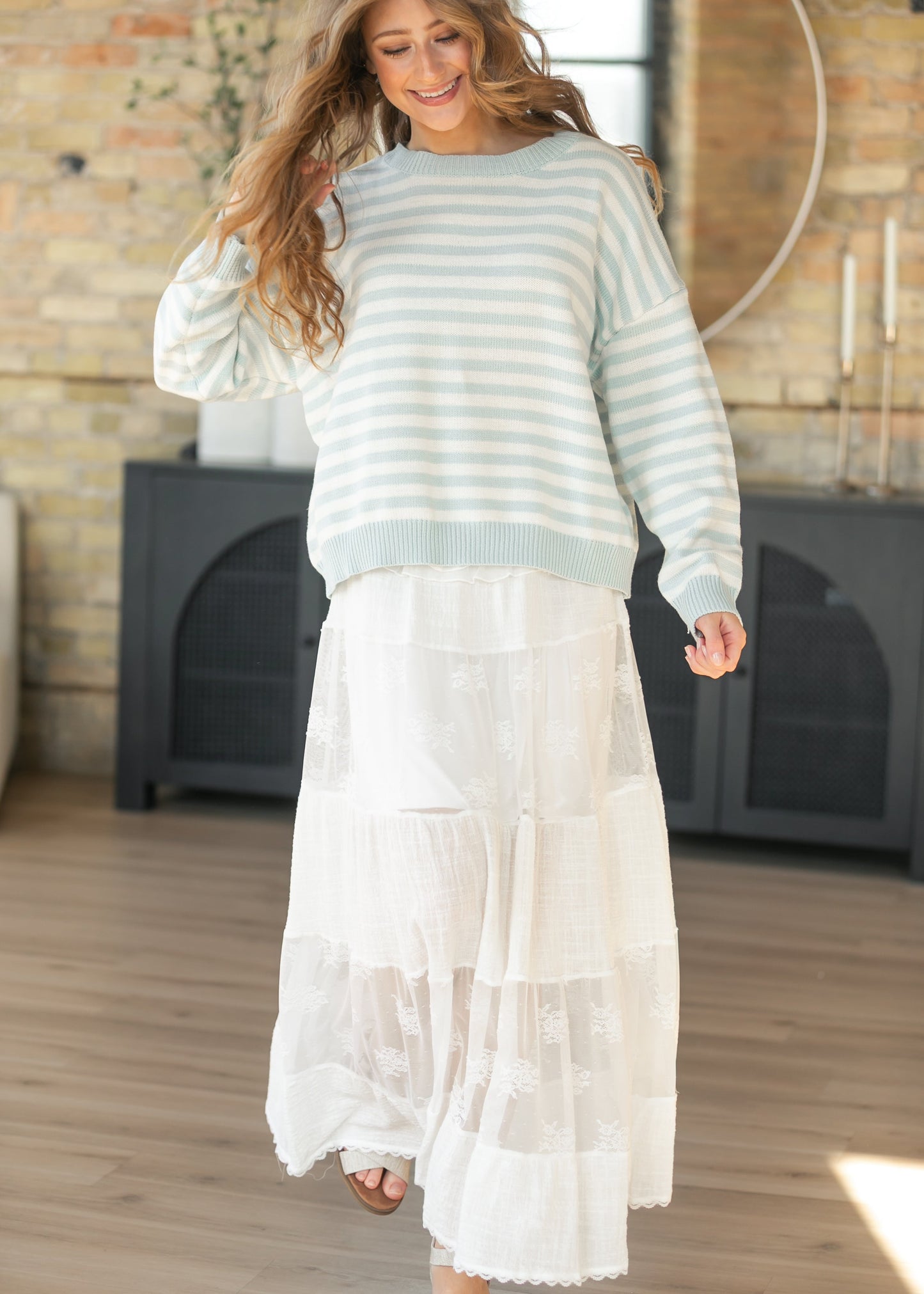 Steve Madden® Tarryn Lace Maxi Skirt