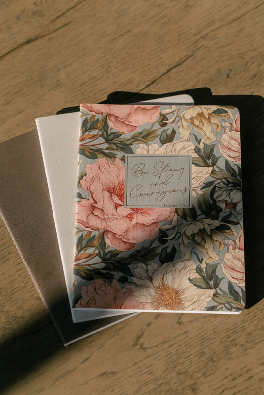 Strong & Courageous Notebook Set - 3pc
