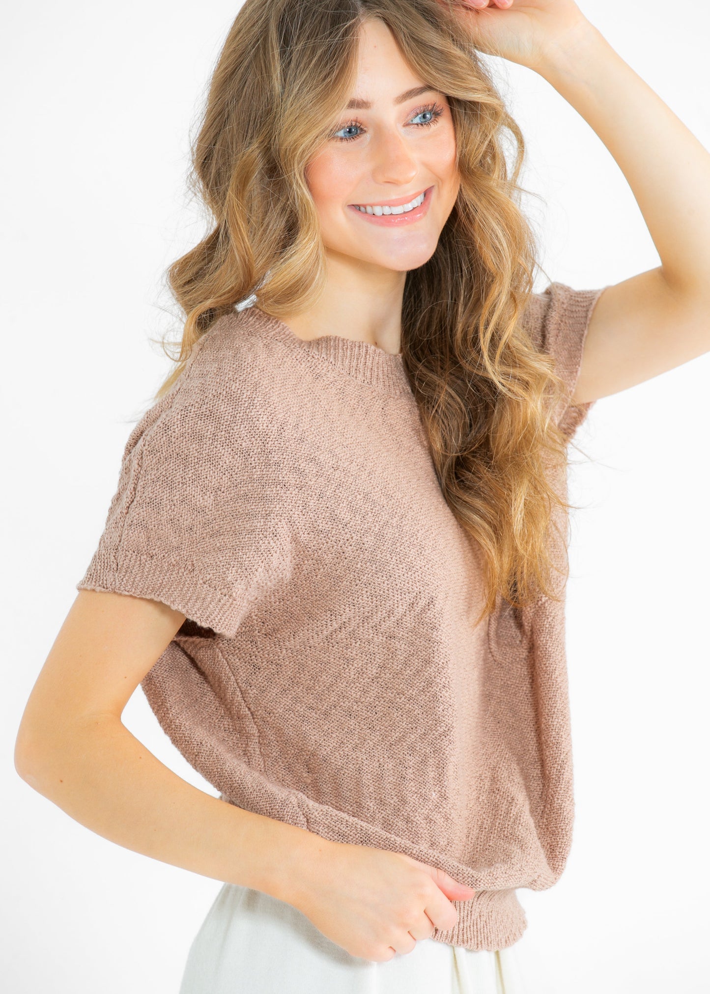 Suki Front Pocket Lightweight Sweater Top - FINAL SALE