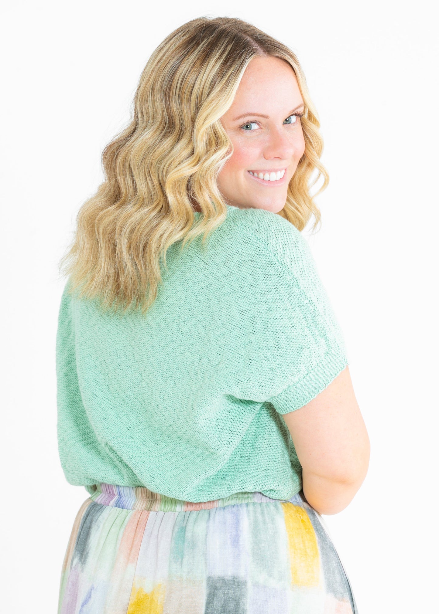 Suki Front Pocket Lightweight Sweater Top - FINAL SALE