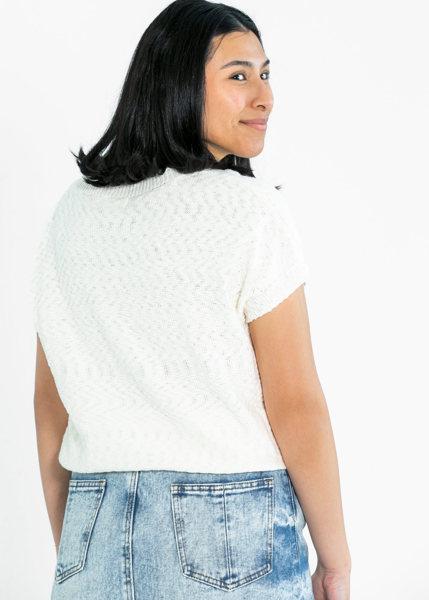 Suki Front Pocket Lightweight Sweater Top - FINAL SALE