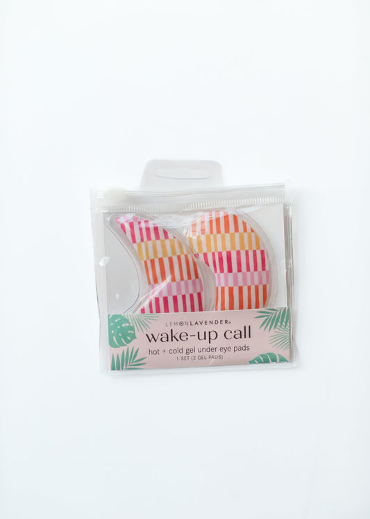 Sunset Stripe Reusable Under Eye Gel Pads