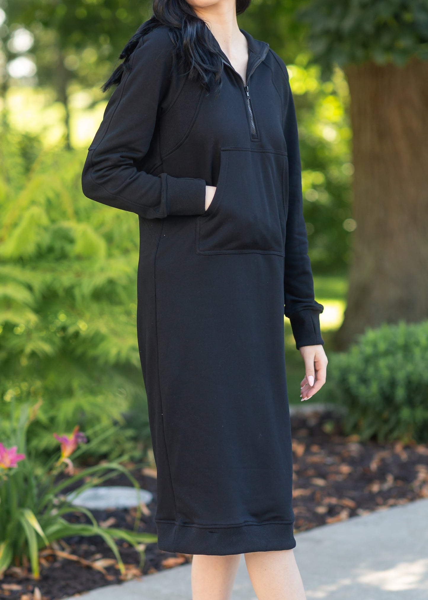Tayla Hoodie Sweatshirt Dress - FINAL SALE