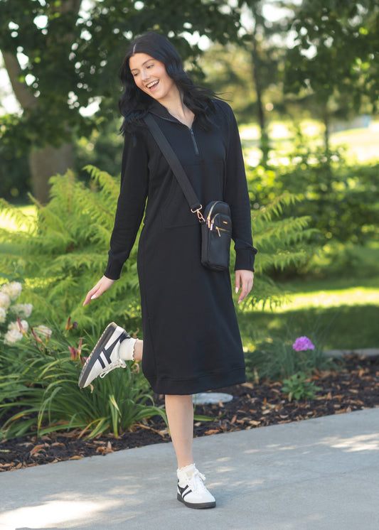 Tayla Hoodie Sweatshirt Dress - FINAL SALE