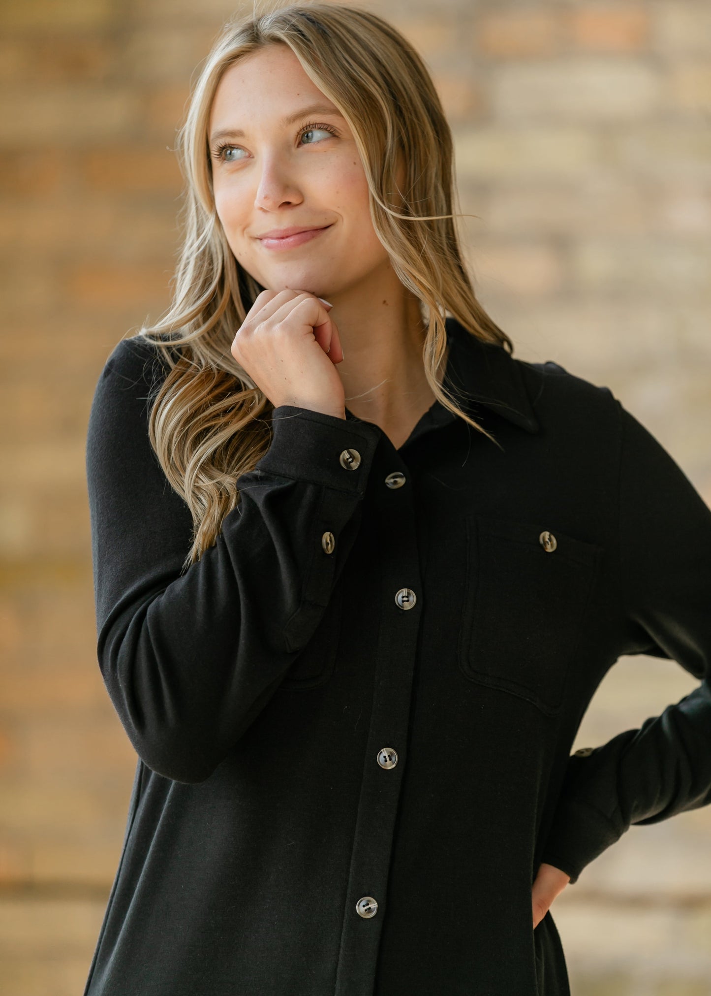 Teagan Ultra Soft Shirt Dress