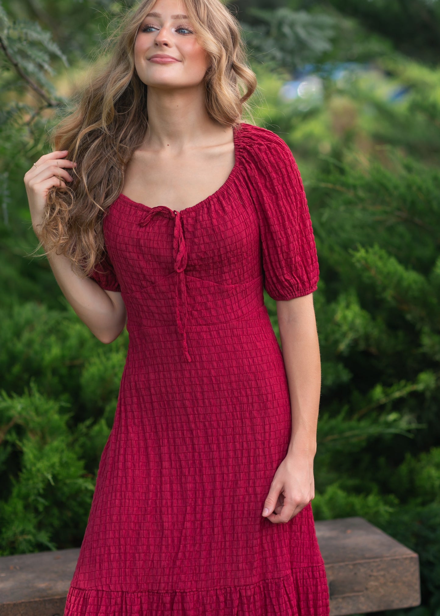 Textured Woven Maxi Dress - FINAL SALE