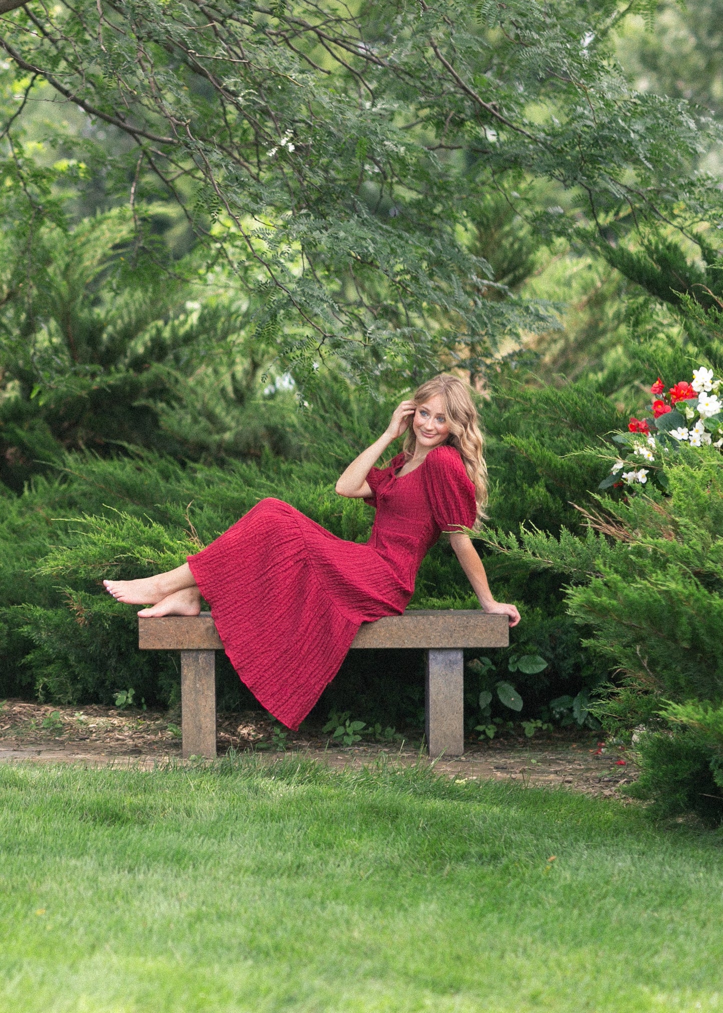 Textured Woven Maxi Dress - FINAL SALE
