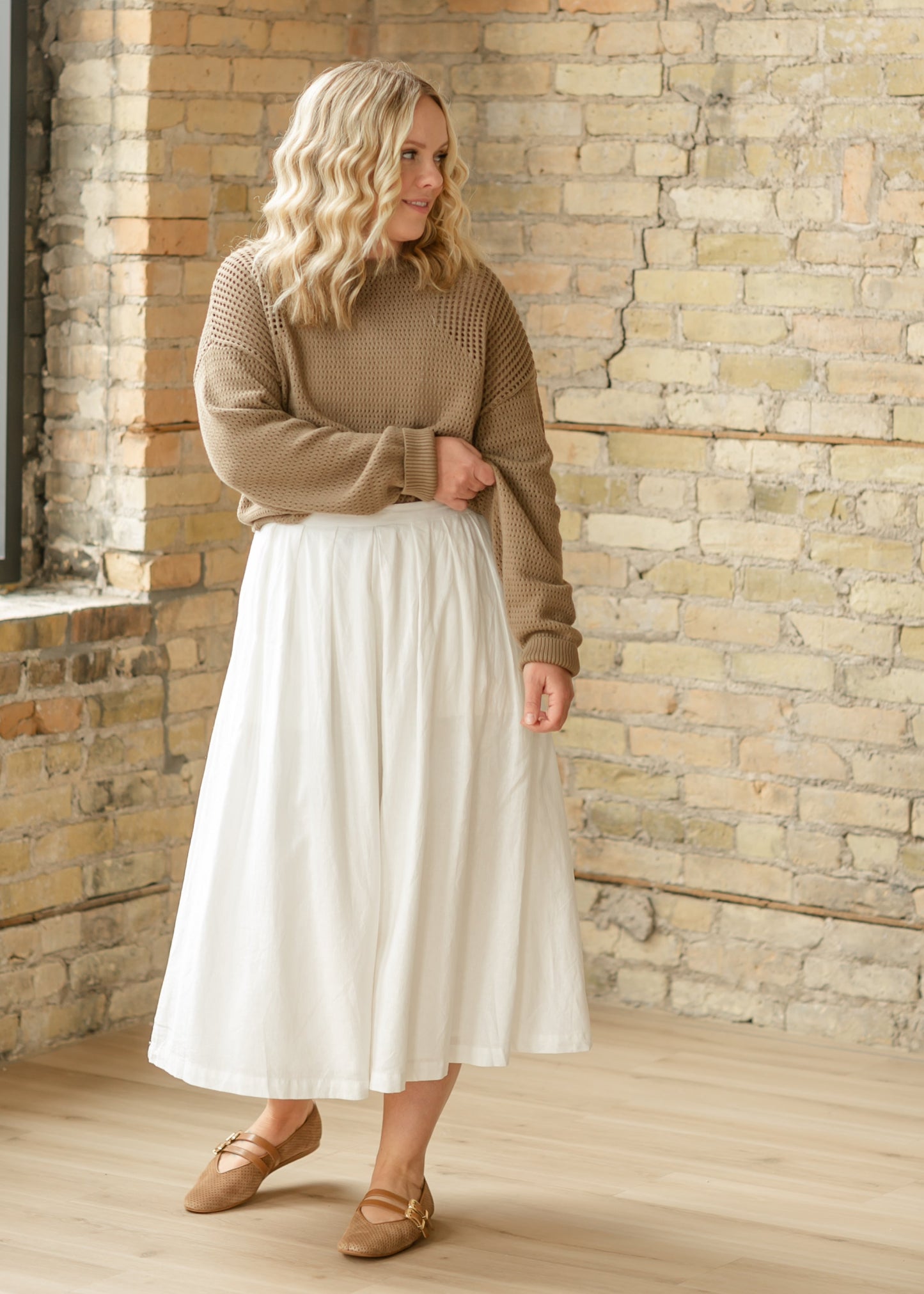 Thread & Supply® Jasmine Open Knit Sweater