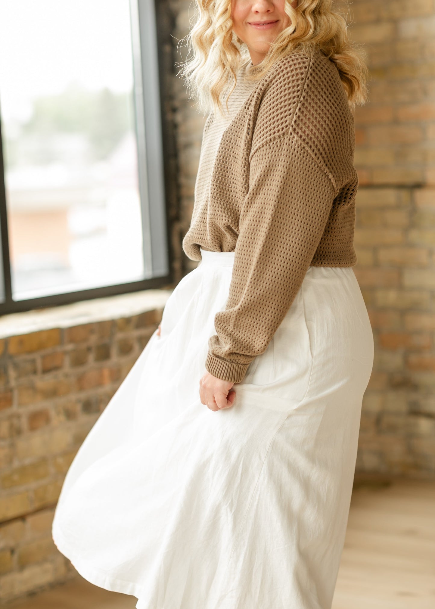 Thread & Supply® Lydia Linen Blend Maxi Skirt - FINAL SALE