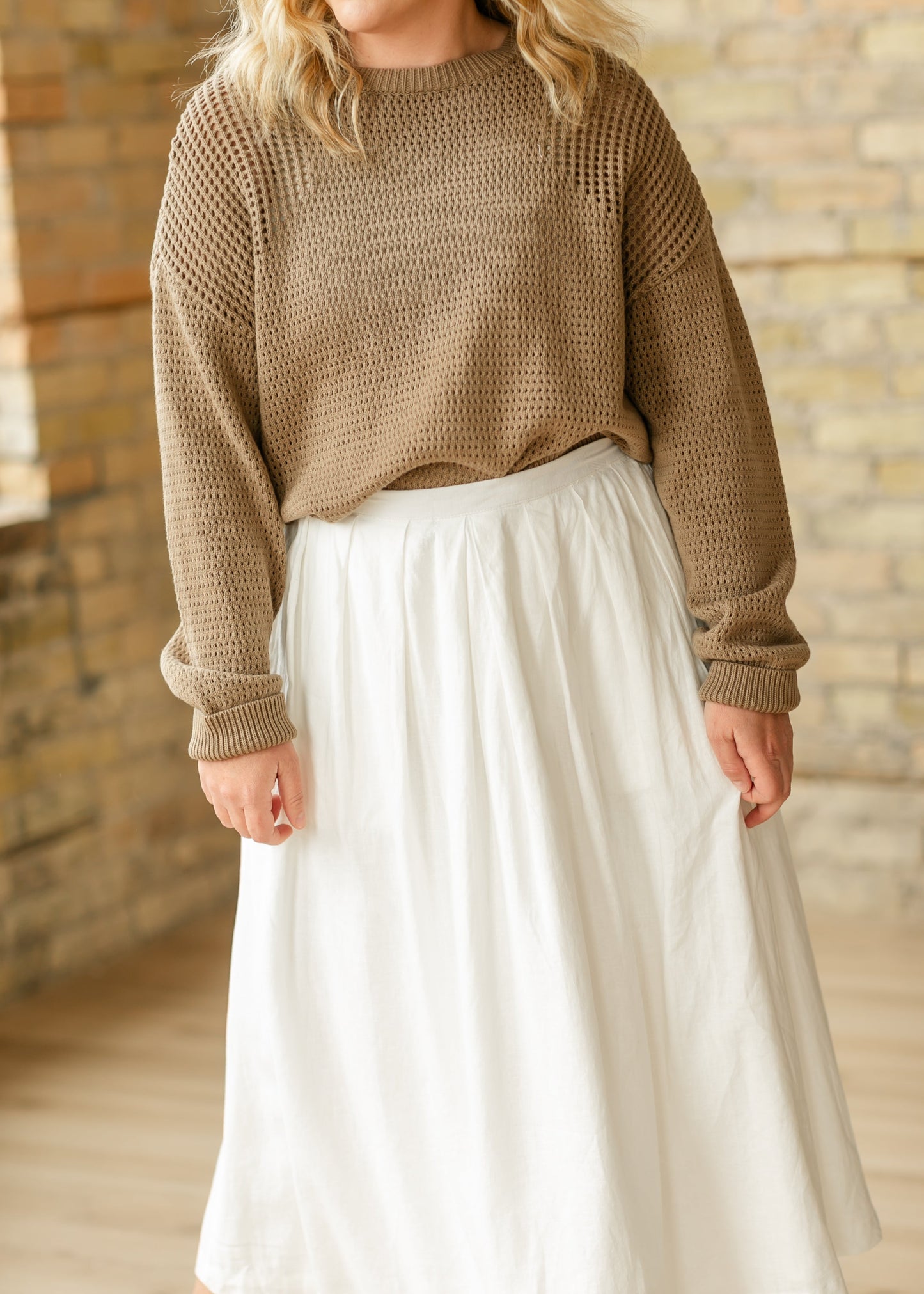 Thread & Supply® Lydia Linen Blend Maxi Skirt - FINAL SALE