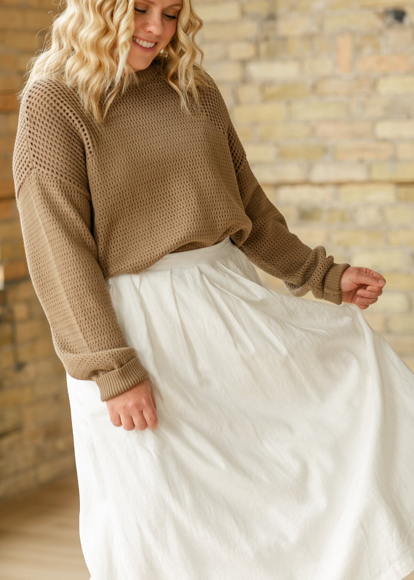 Thread & Supply® Lydia Linen Blend Maxi Skirt - FINAL SALE