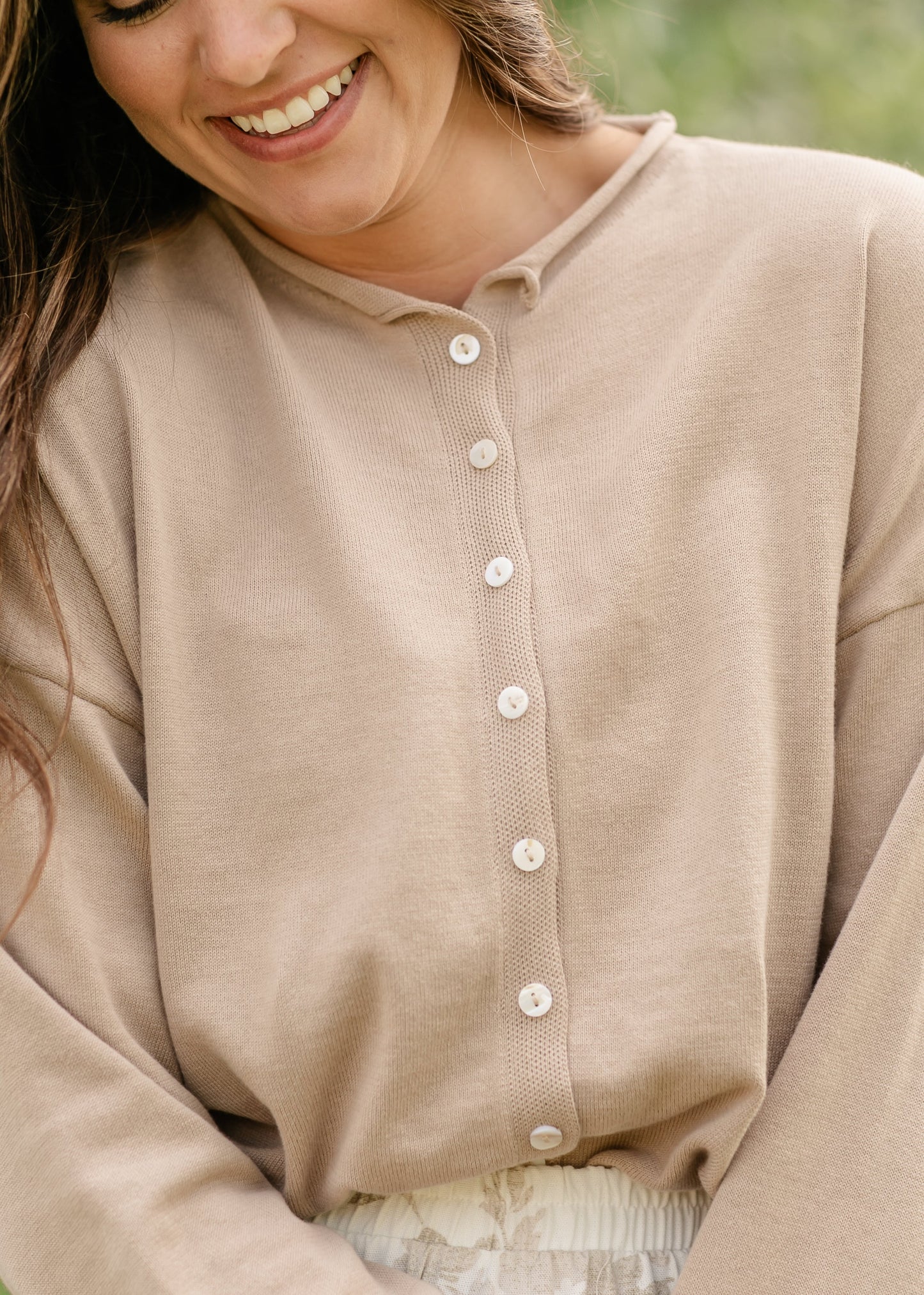 Toby Button Front Cardigan - FINAL SALE