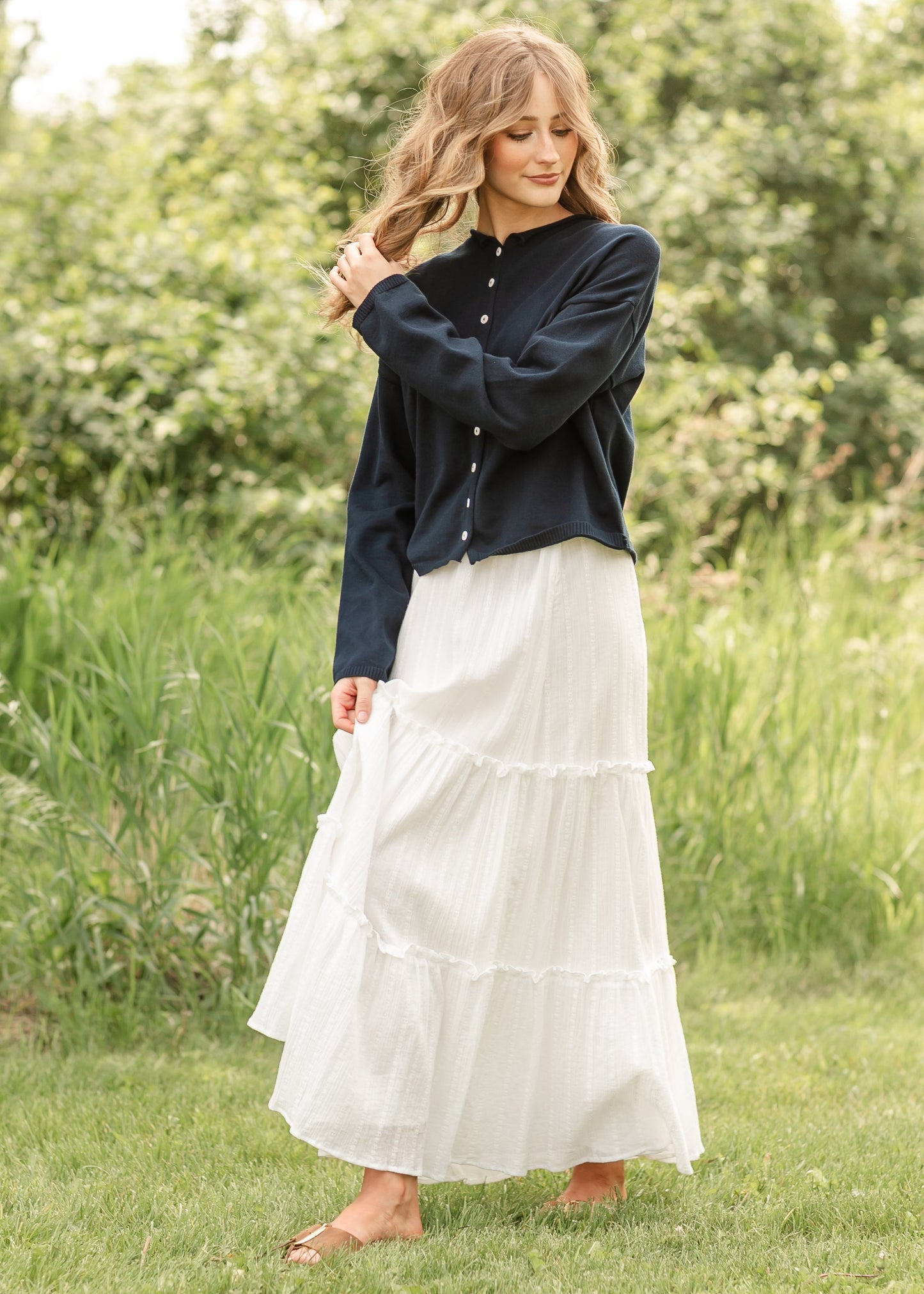 Toby Button Front Cardigan - FINAL SALE