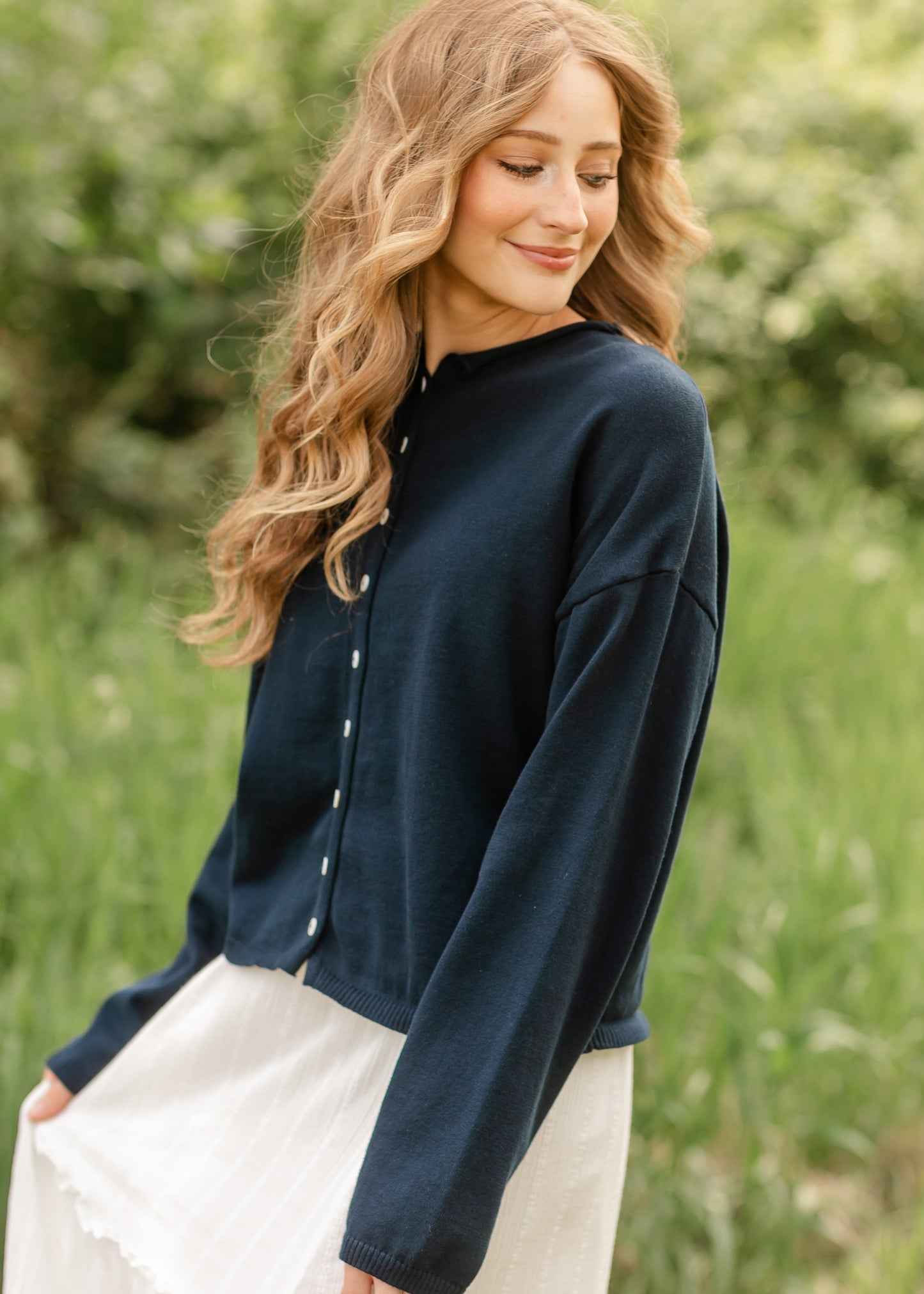 Toby Button Front Cardigan - FINAL SALE