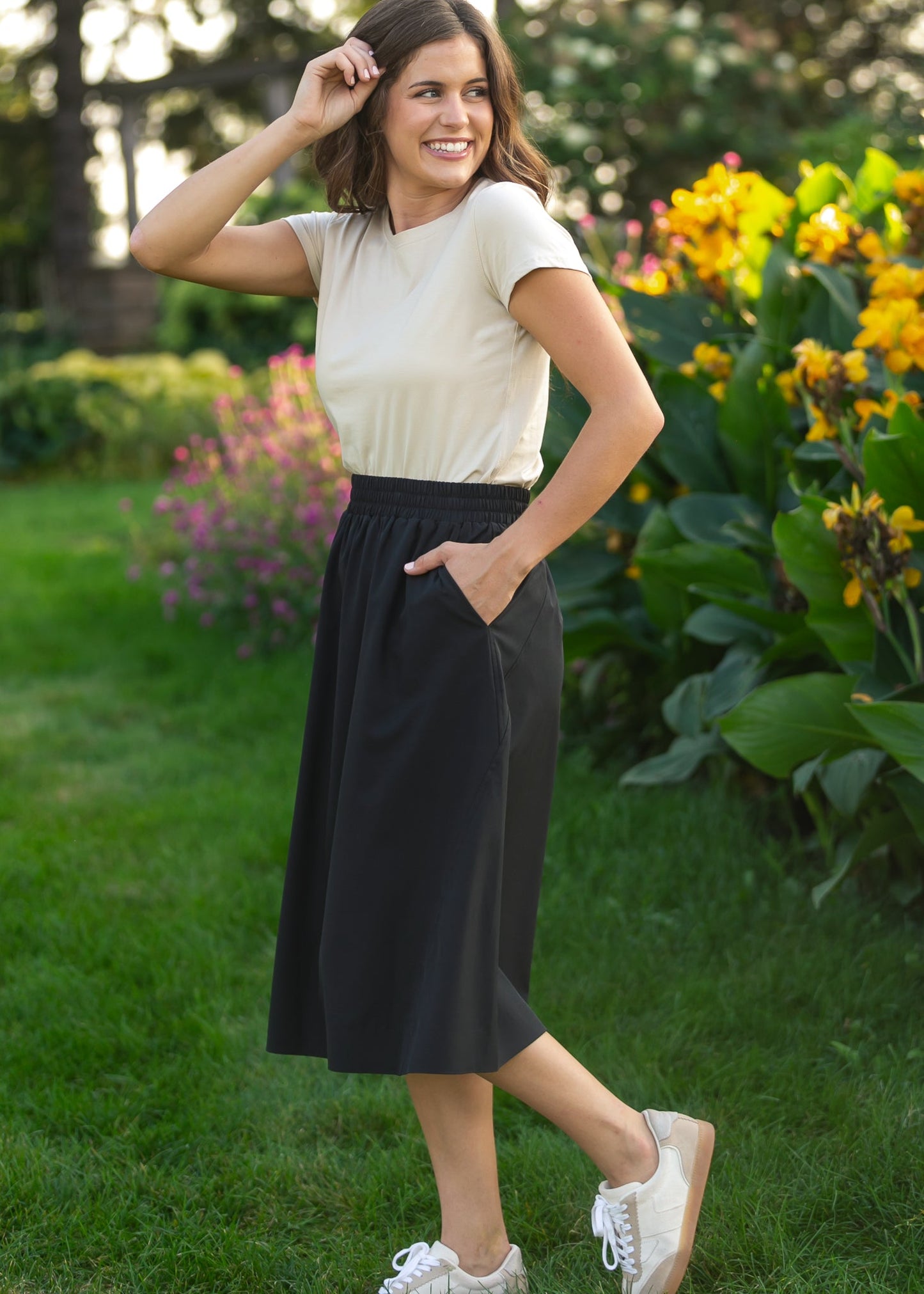 Tori Straight Fit Athletic Skirt