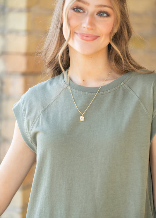 Tulip Pearl Pendent Necklace