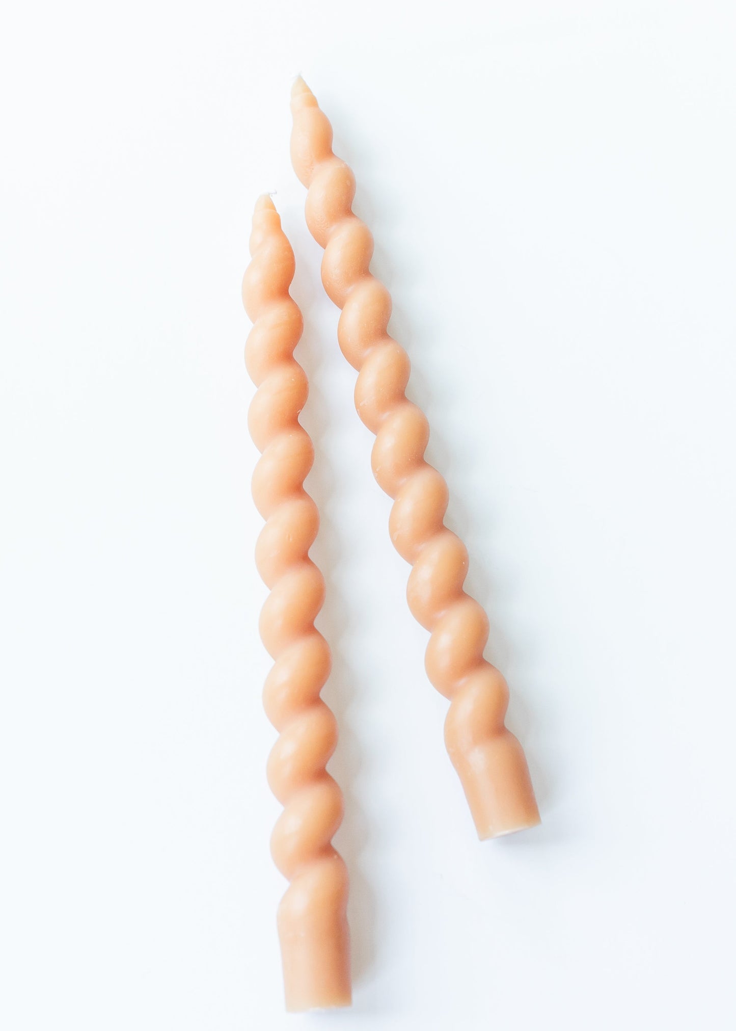 Twisted Taper Candle Set of 2 - FINAL SALE